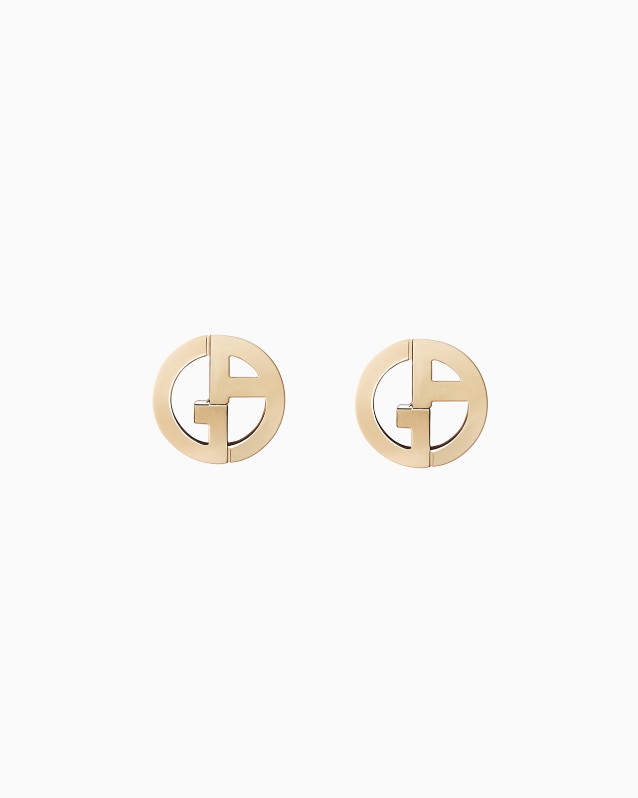 18K GOLD BORGONUOVO EARRINGS - 1