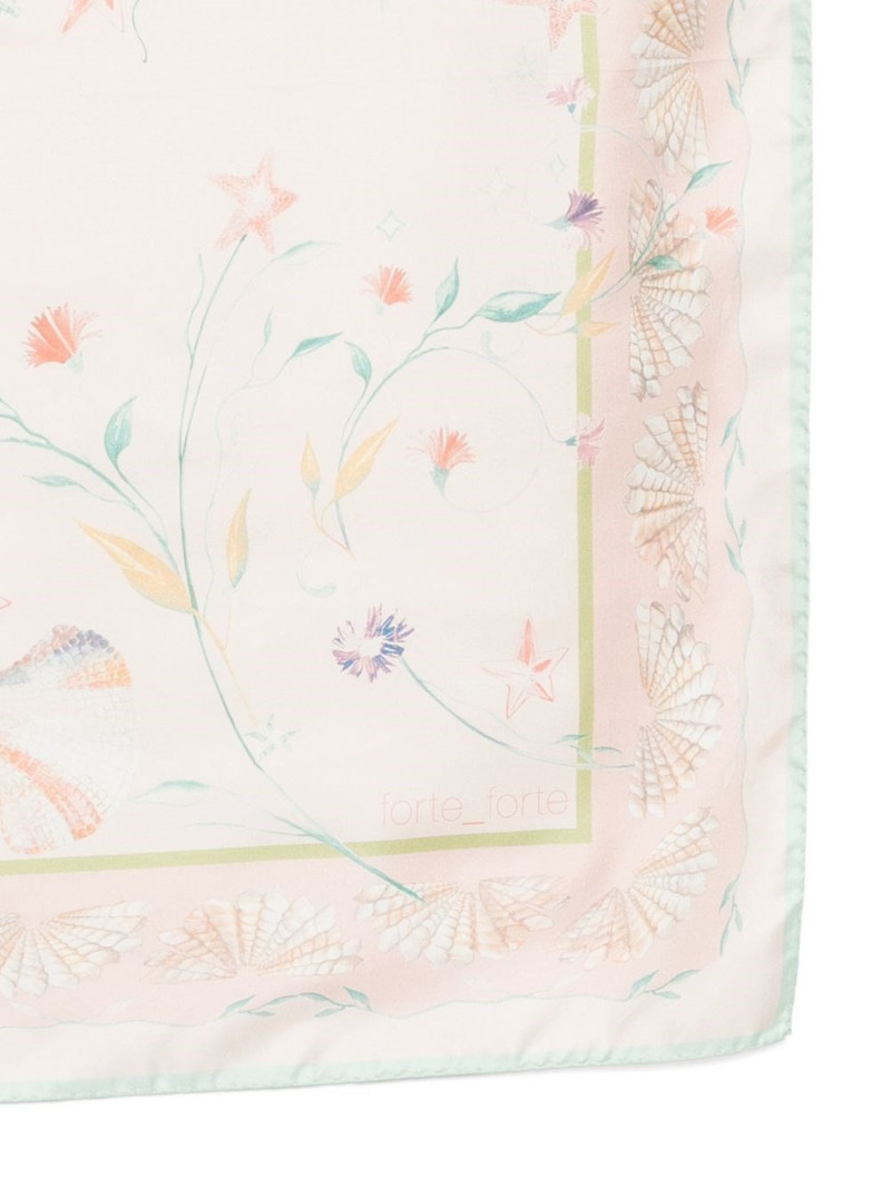 forte_forte Printed silk foulard outlook
