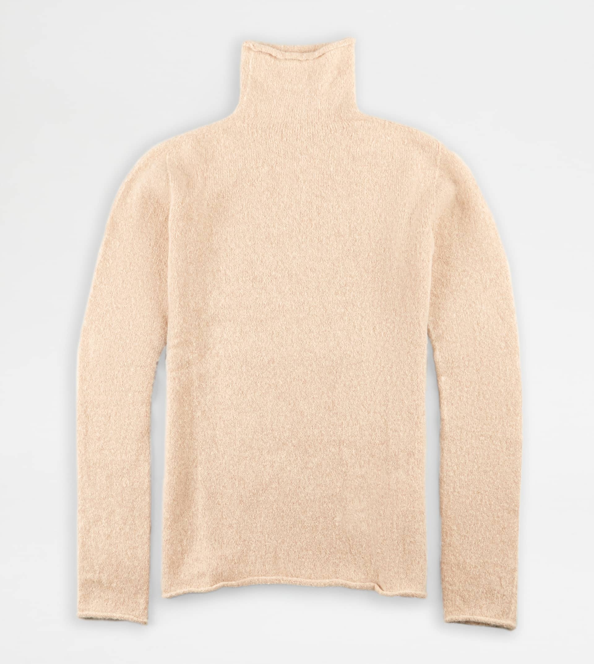 TURTLENECK JUMPER - BEIGE - 1