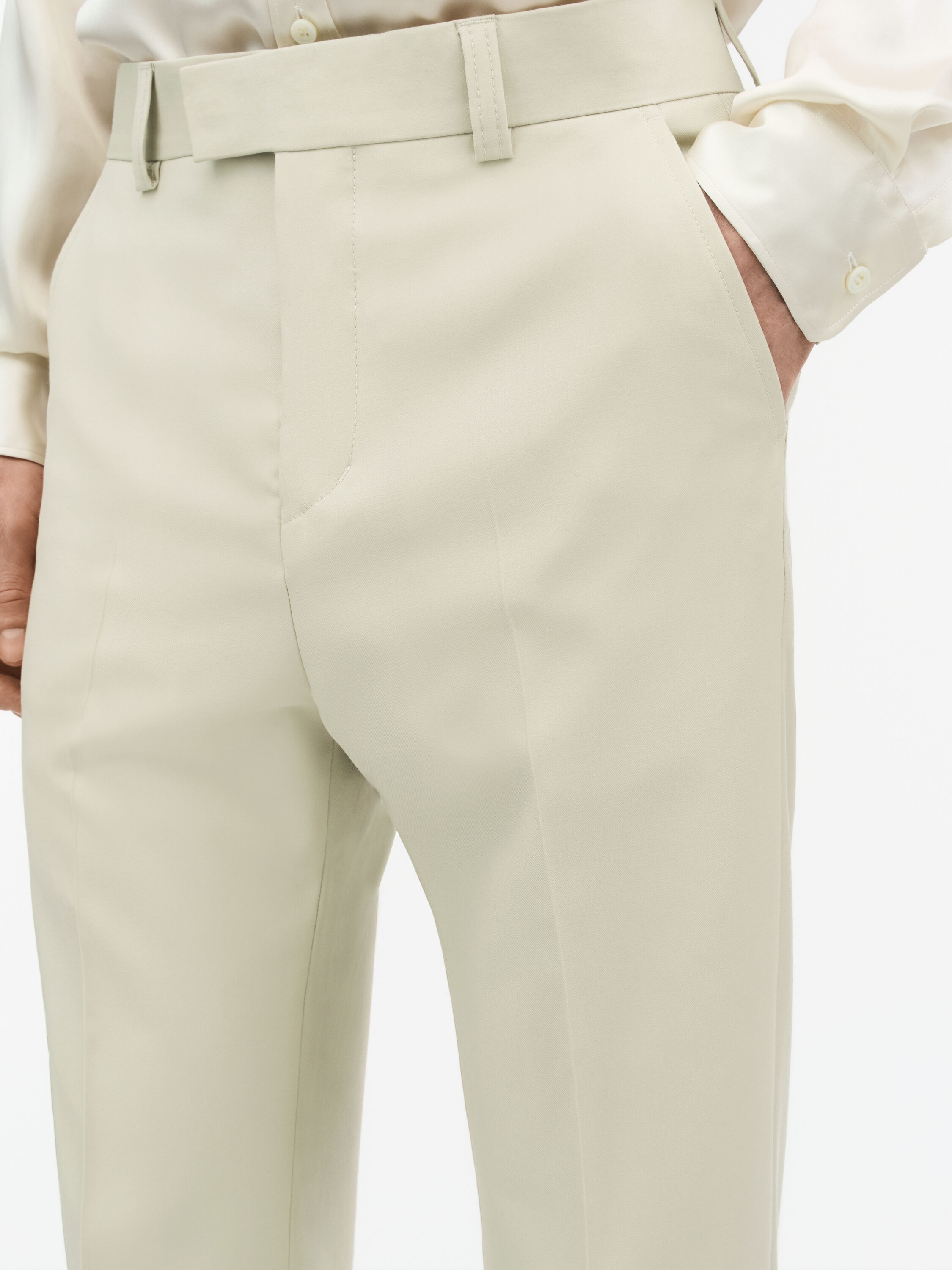 Tommie Straight Wool Trousers - 5