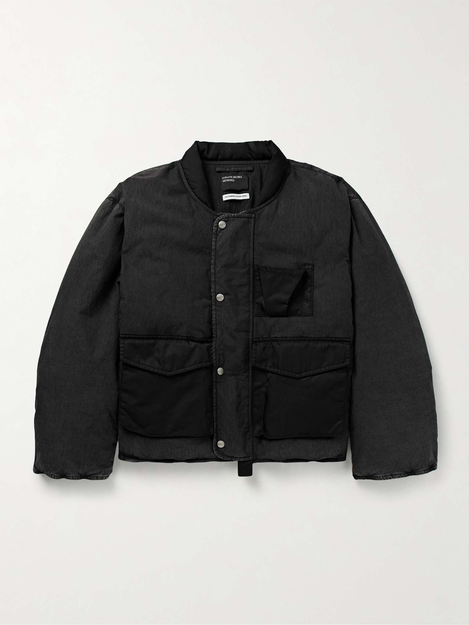 Next Exit Shell-Trimmed Cotton and Nylon-Blend Down Bomber Jacket - 1