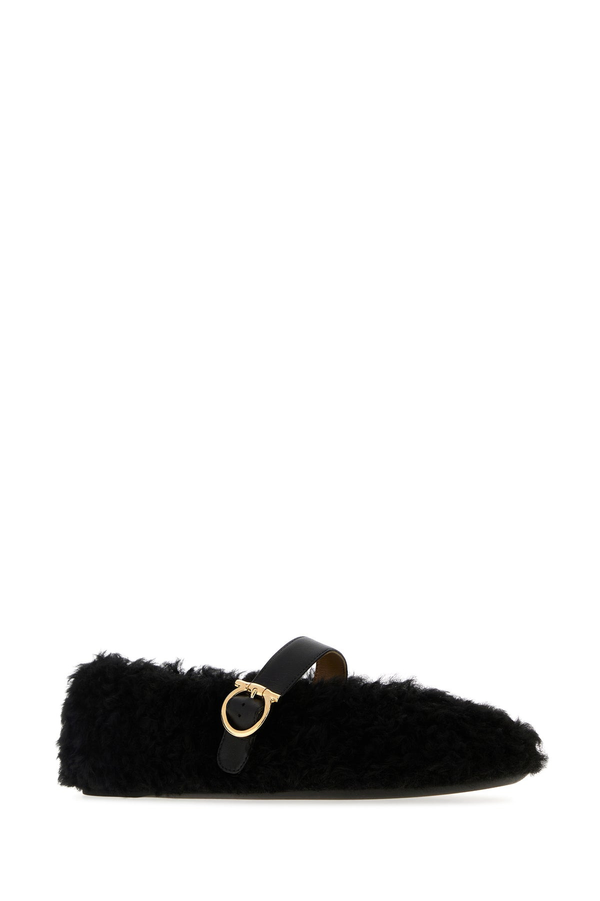 Black fur Nena ballerinas - 2