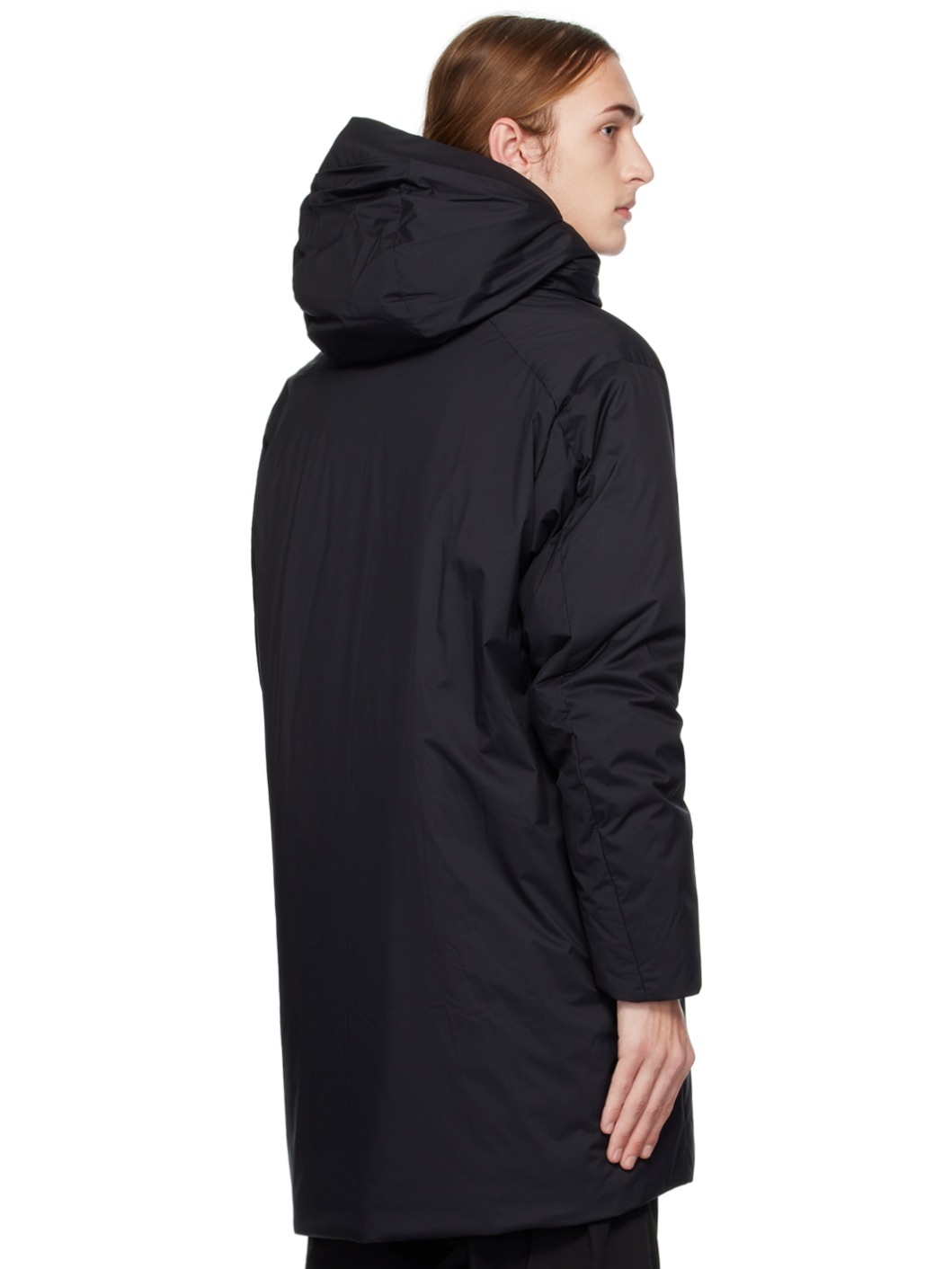 Black Aberden Down Coat - 3