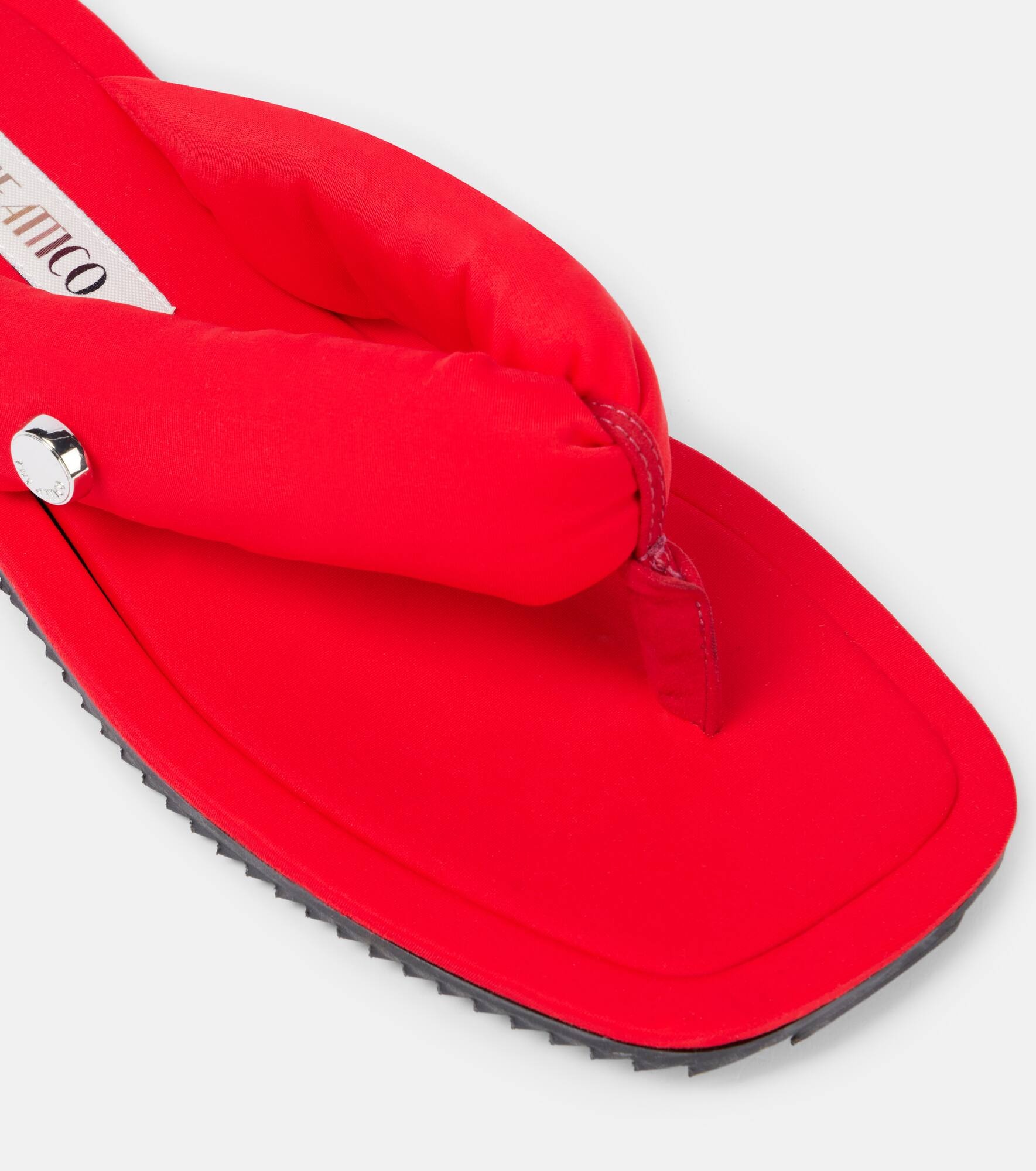 Indie canvas thong sandals - 5