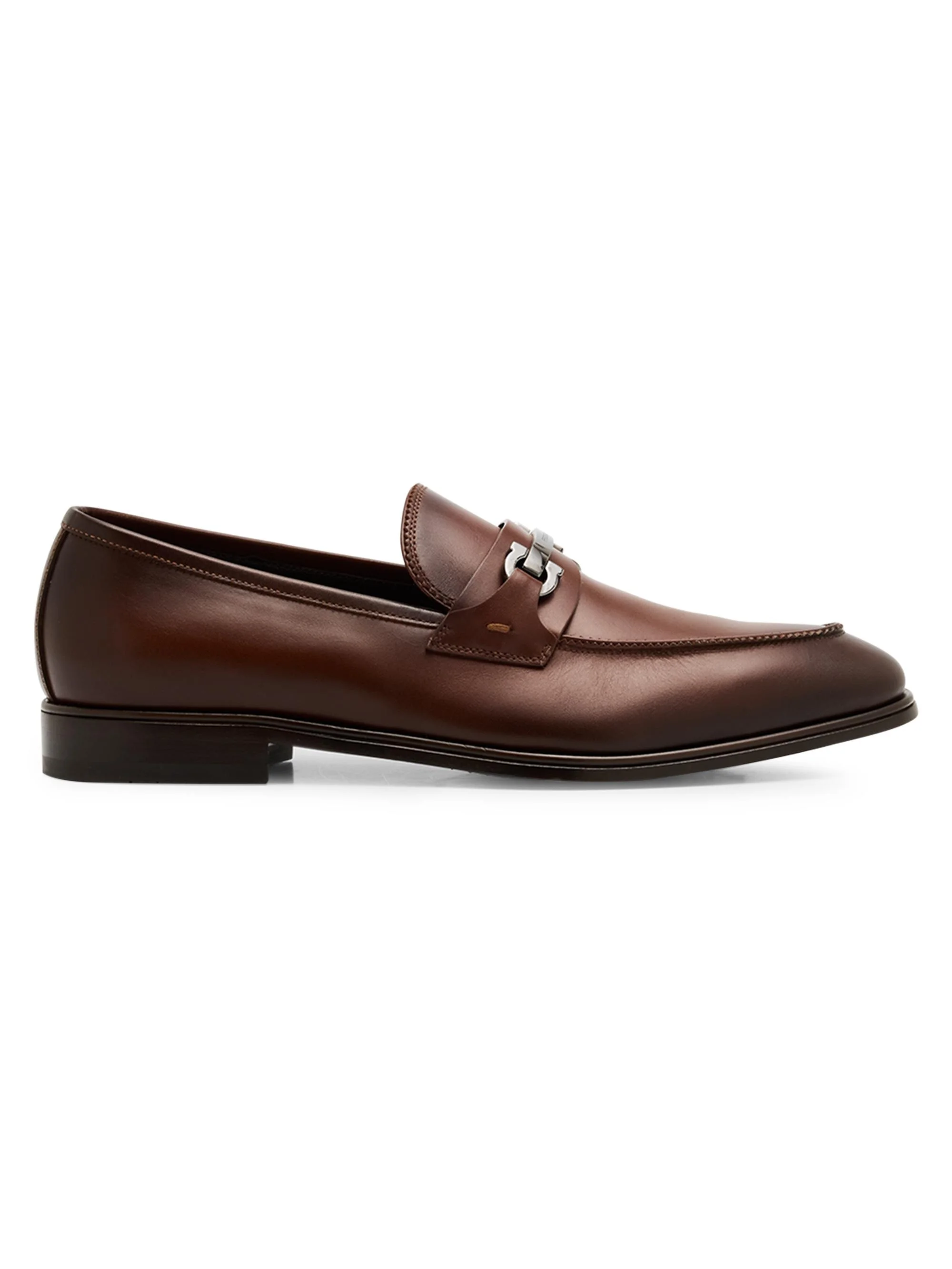 Men's Bentley Doupont Leather Bit Loafers - Brown - 1