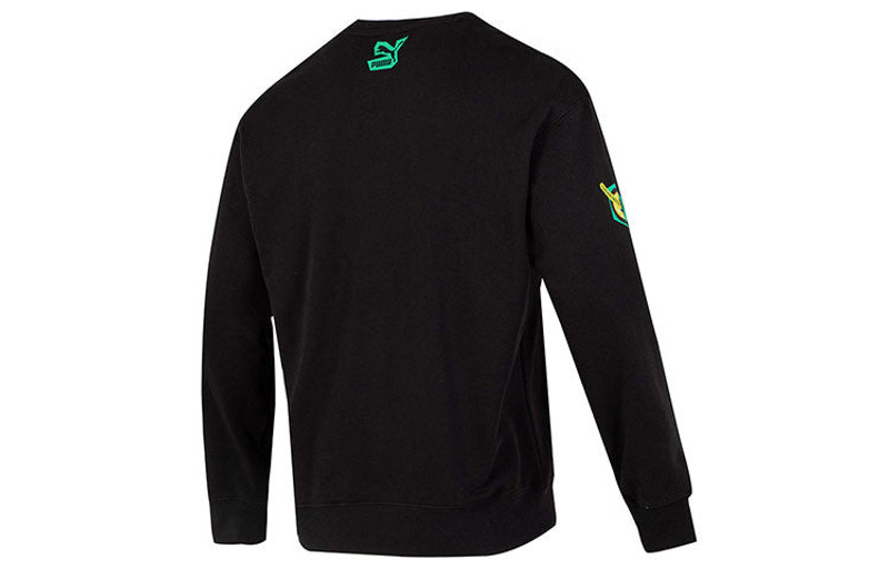 PUMA PUMA Classics Street Sport Crewneck Sweatshirt 'Black' 539968-01 outlook