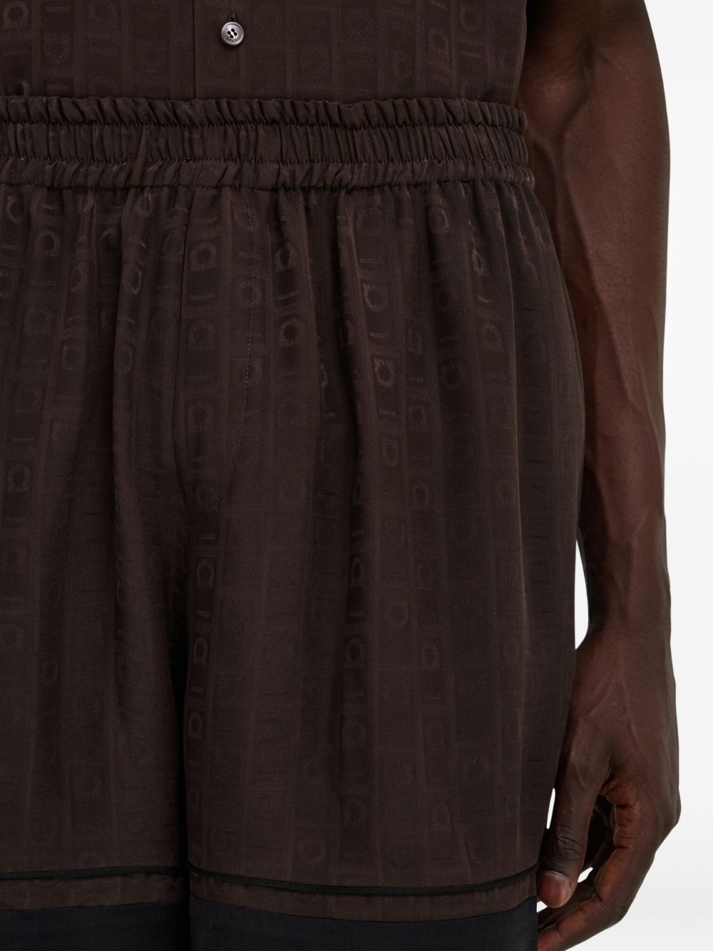 monogram bermuda shorts - 5