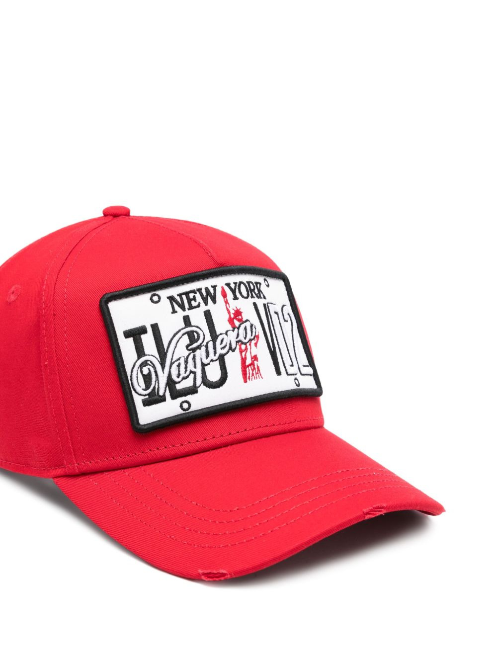 logo-patch baseball cap - 3