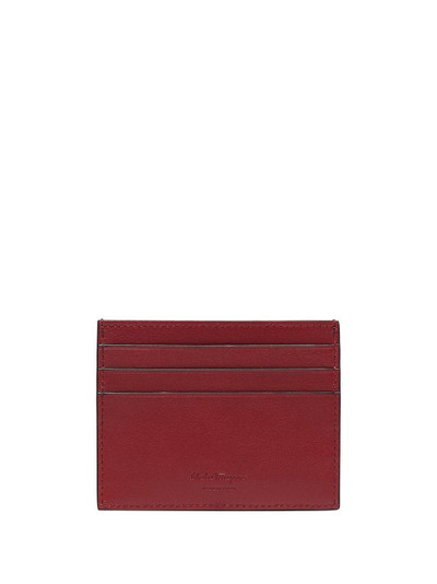 Salvatore Ferragamo Gancini two-tone cardholder outlook