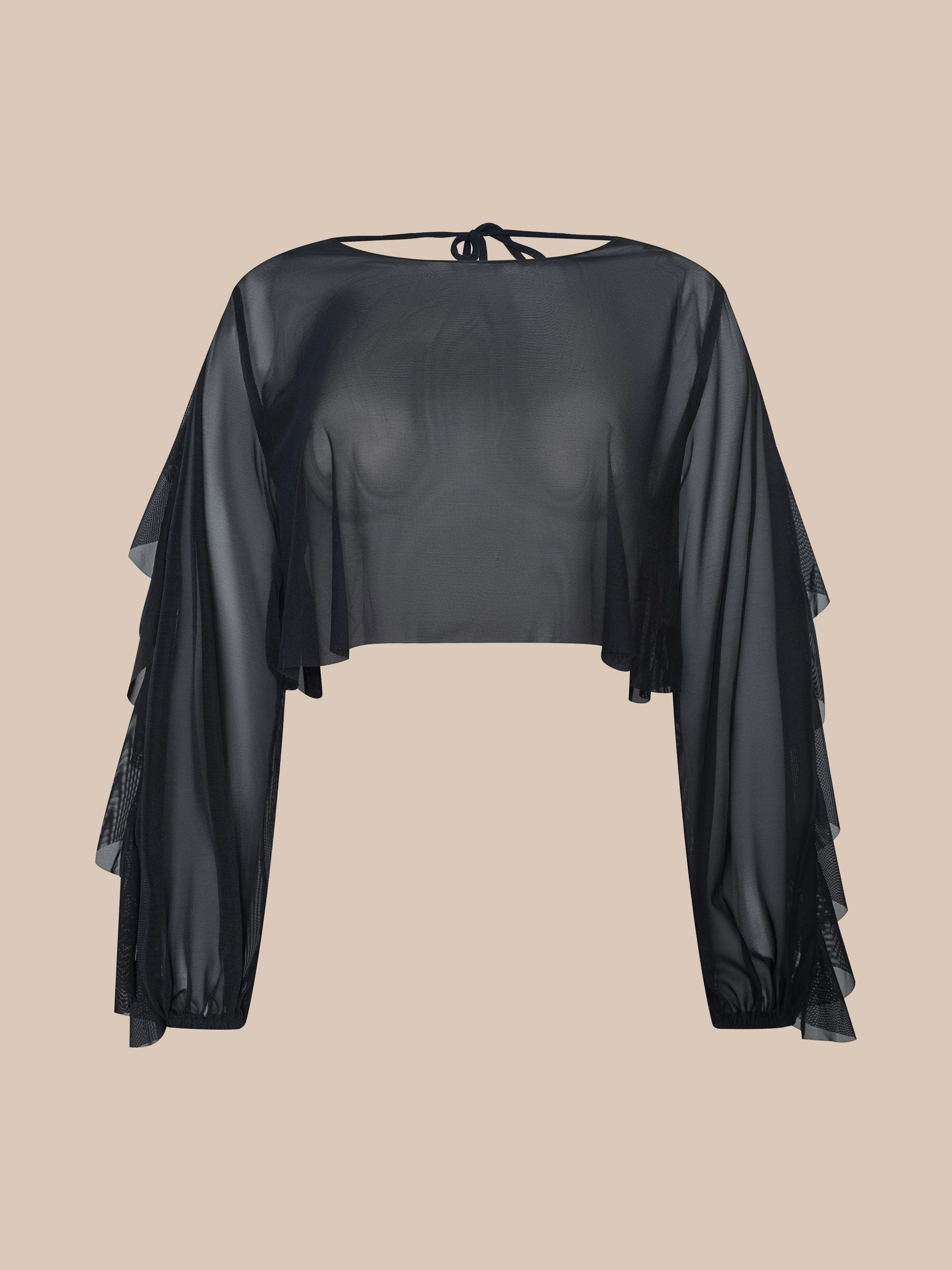 Ambala Mesh Cover-Up Top - 1