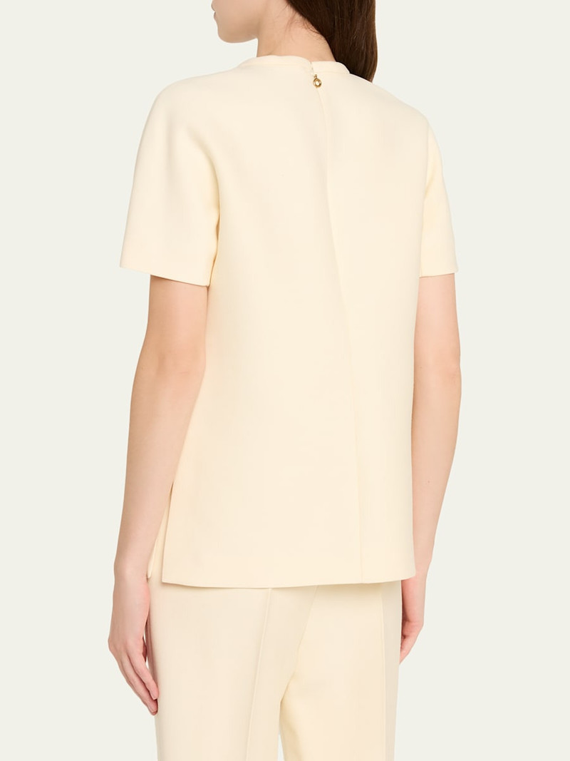 Loro Piana Irina Short-Sleeve Shirt outlook