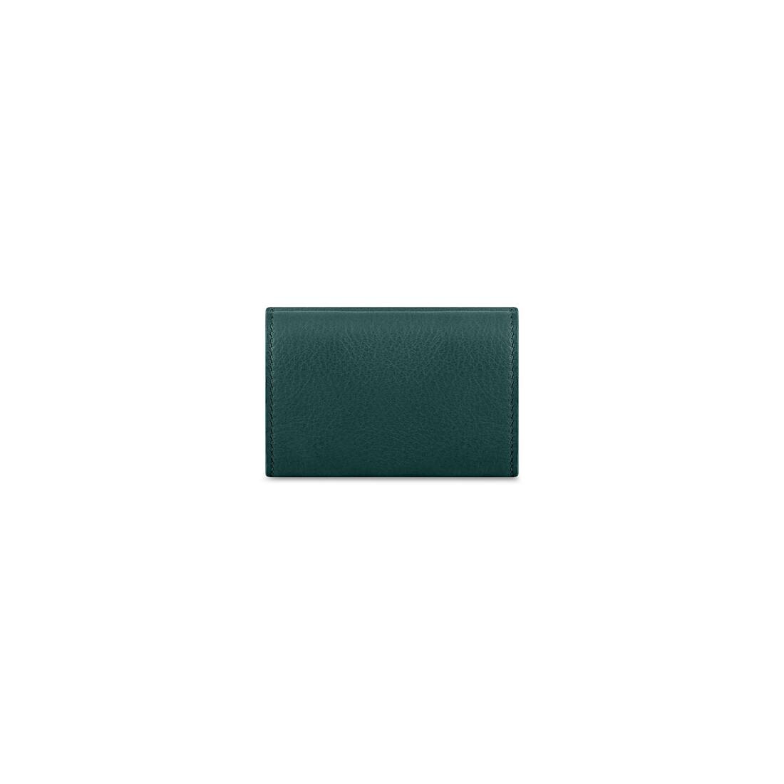 Papier Mini Wallet in Green - 3