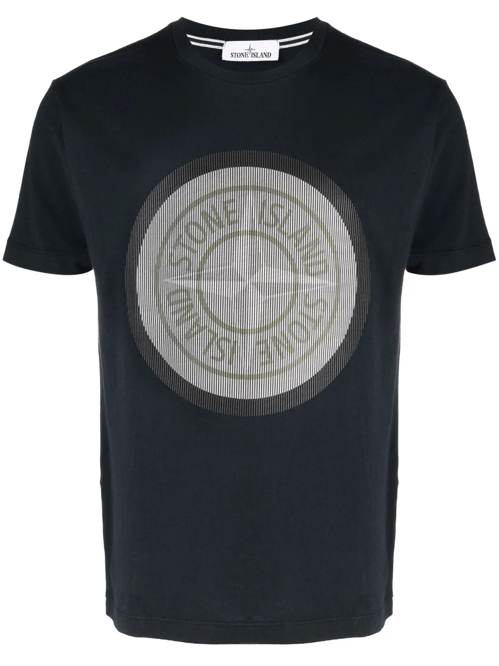 logo-print cotton T-shirt - 1