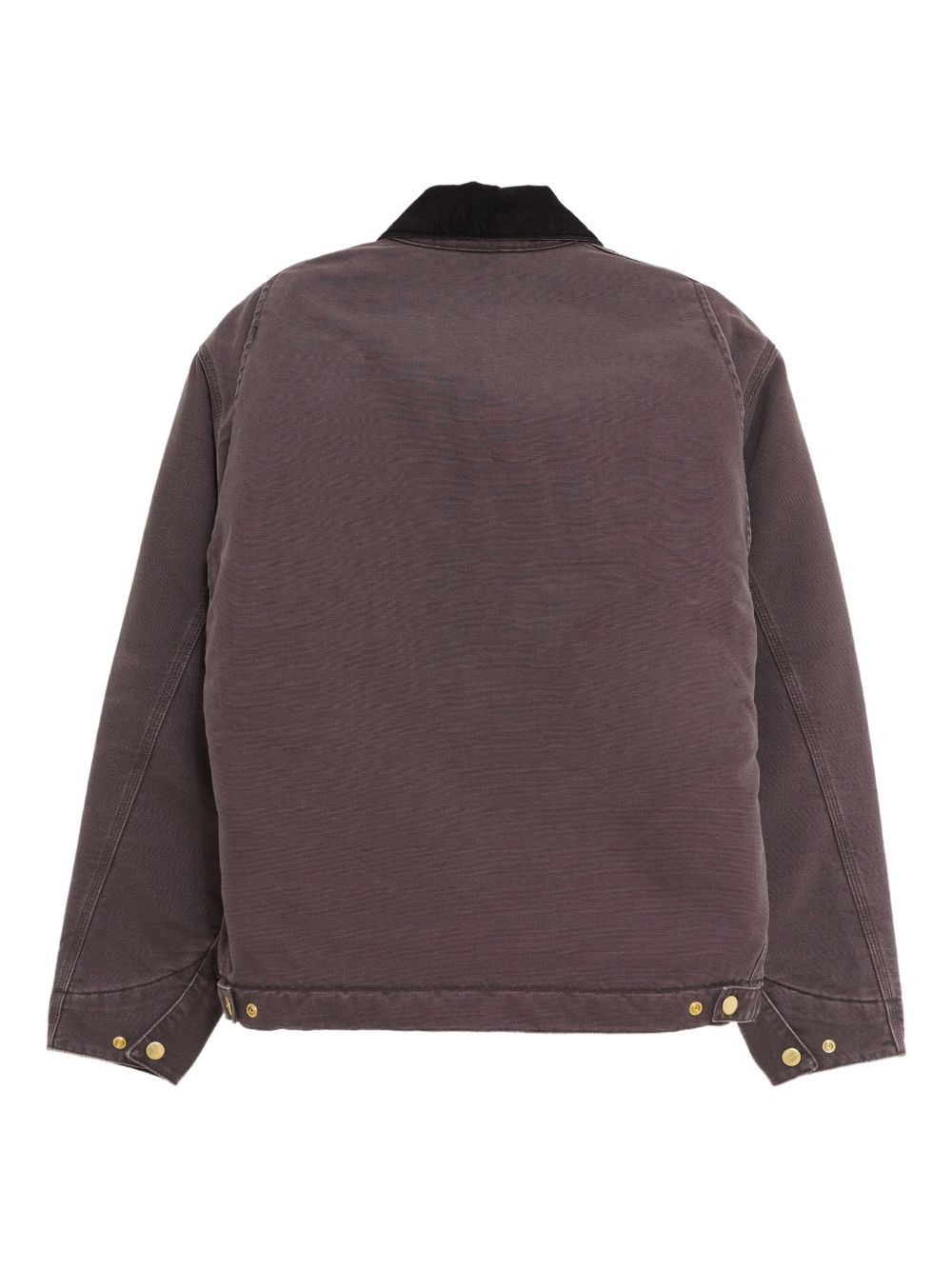 corduroy-collar cotton jacket - 2