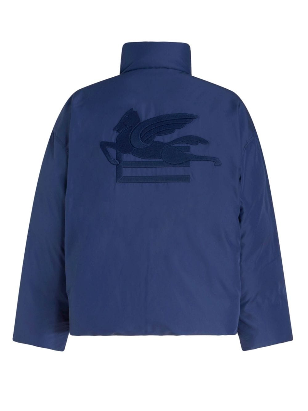 Pegaso-motif quilted jacket - 6