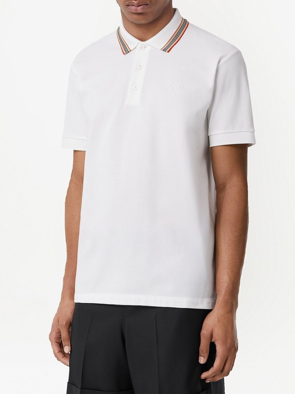 Icon Stripe cotton polo shirt - 3