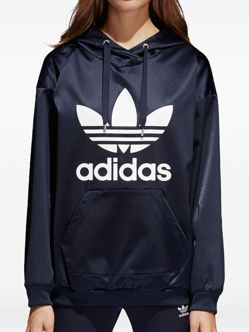 Stadium Trefoil "Legend Ink/White" hoodie 1