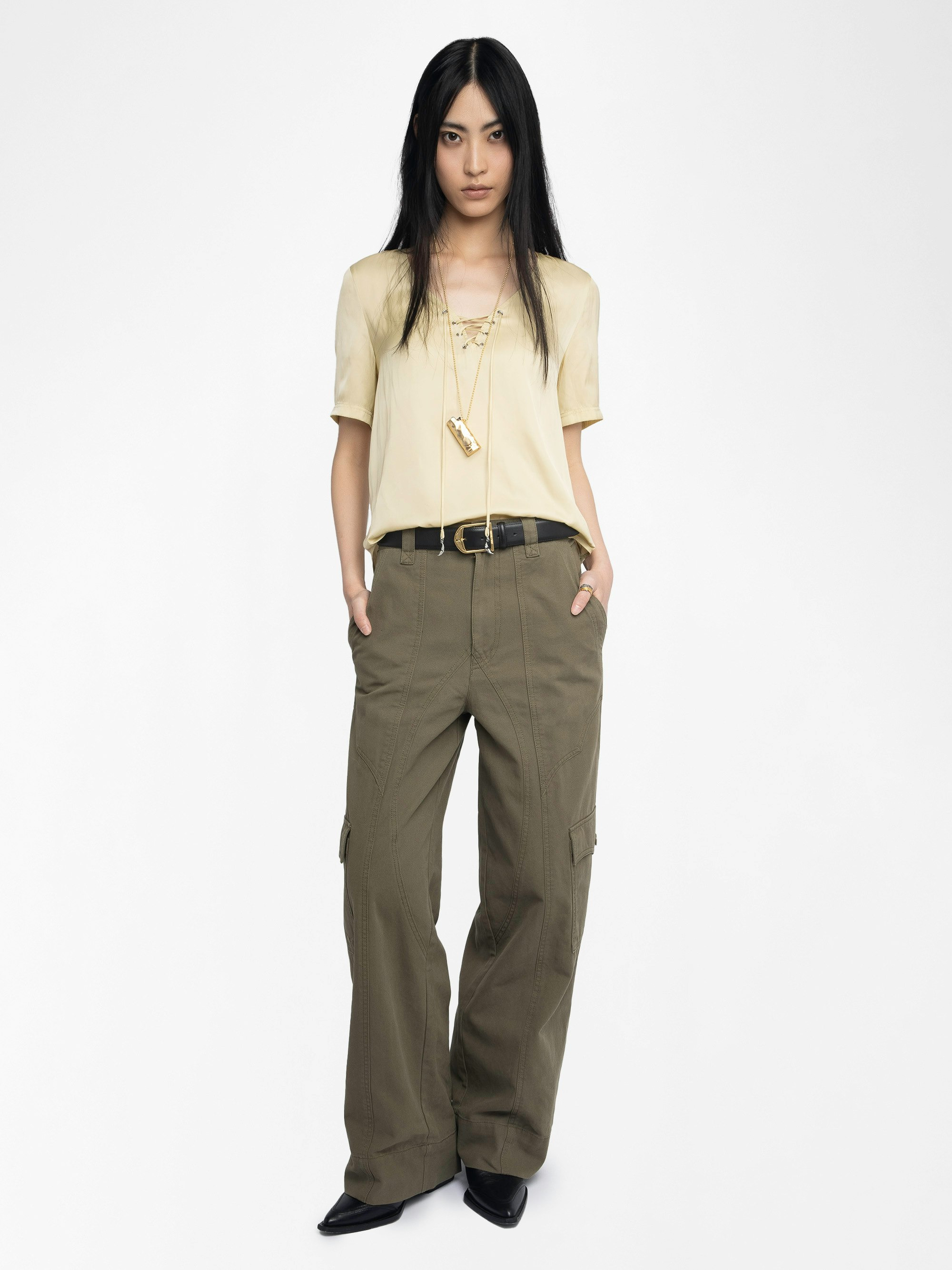 Terzo Satin Top - 5