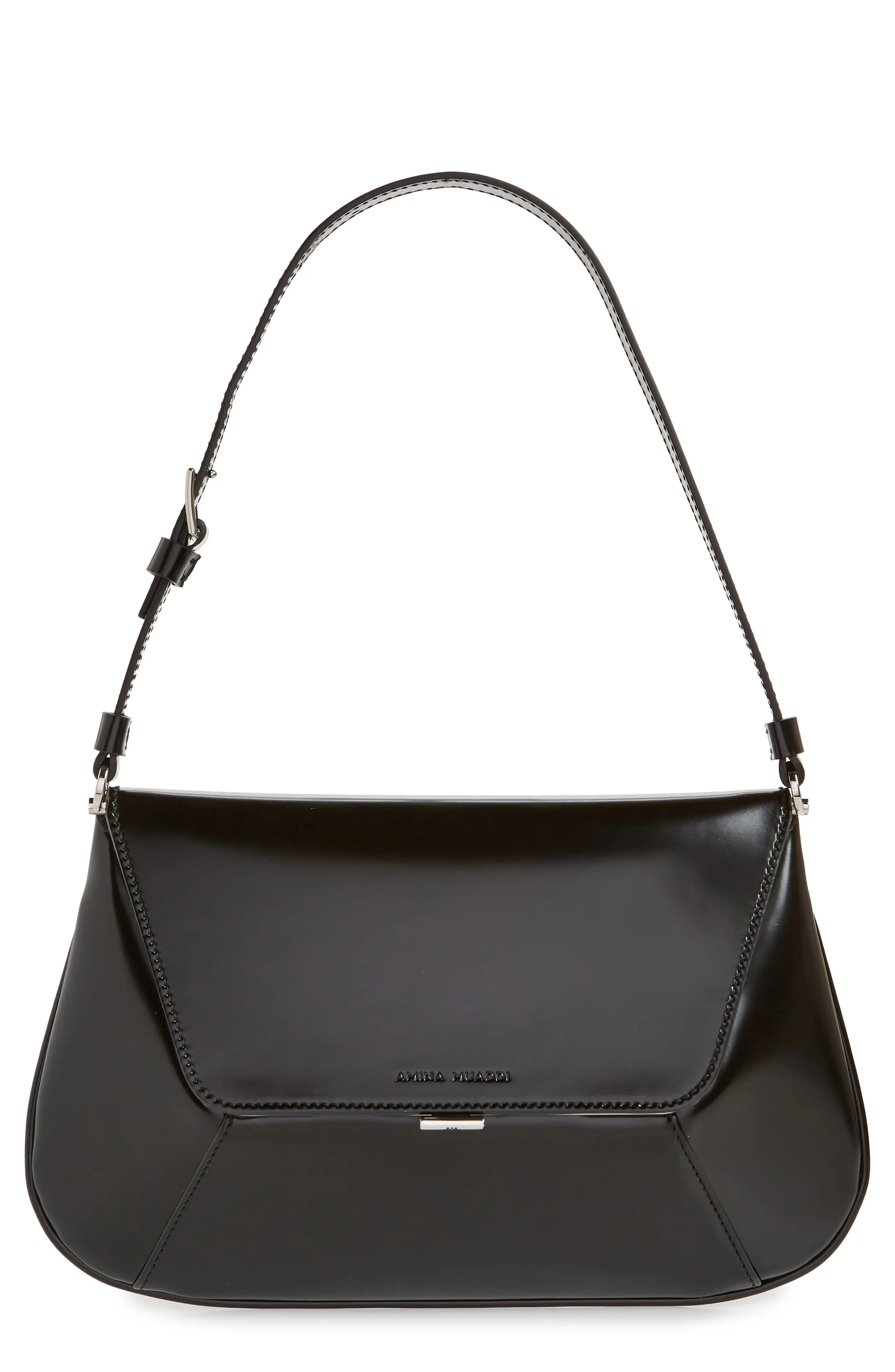 Ami Leather Shoulder Bag - 1