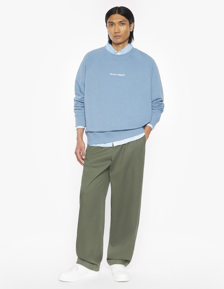 MAISON KITSUNE LINE HANDWRITING OVERSIZE SWEATSHIRT - 2