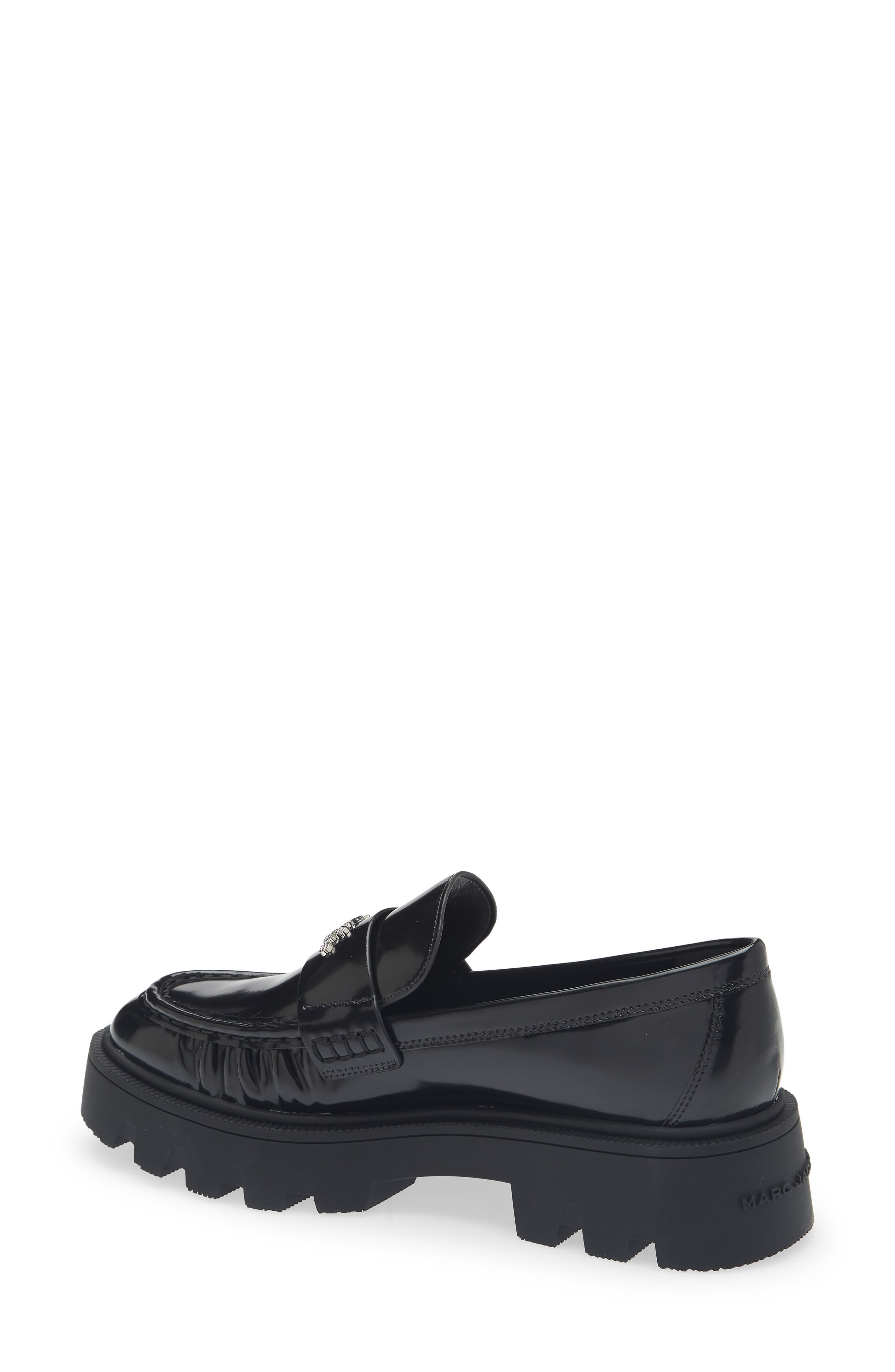 Marc Jacobs The Frankie Lug Sole Loafer in Black at Nordstrom - 2
