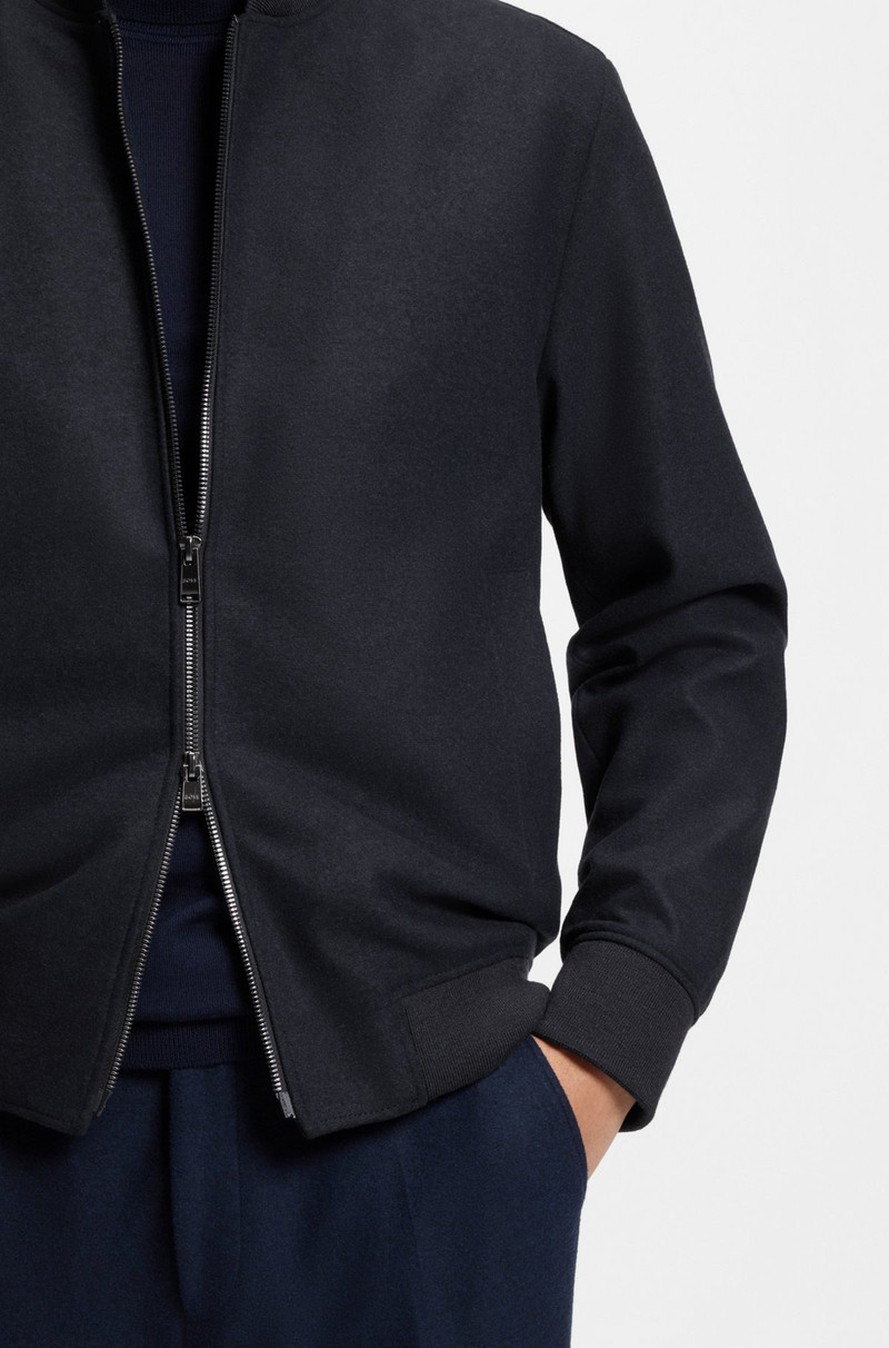 BRUSHED SLIM-FIT JACKET IN STRETCH FLANNEL 6