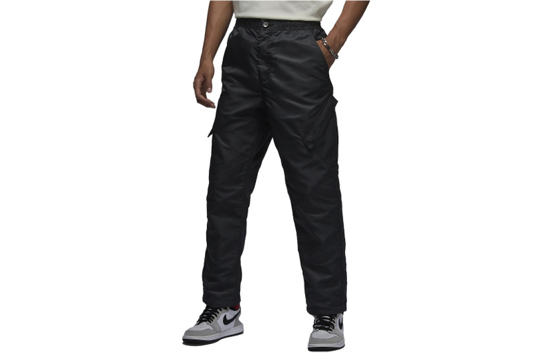 Jordan Air Jordan Flight Heritage Pants 'Black' FD7392-045 outlook