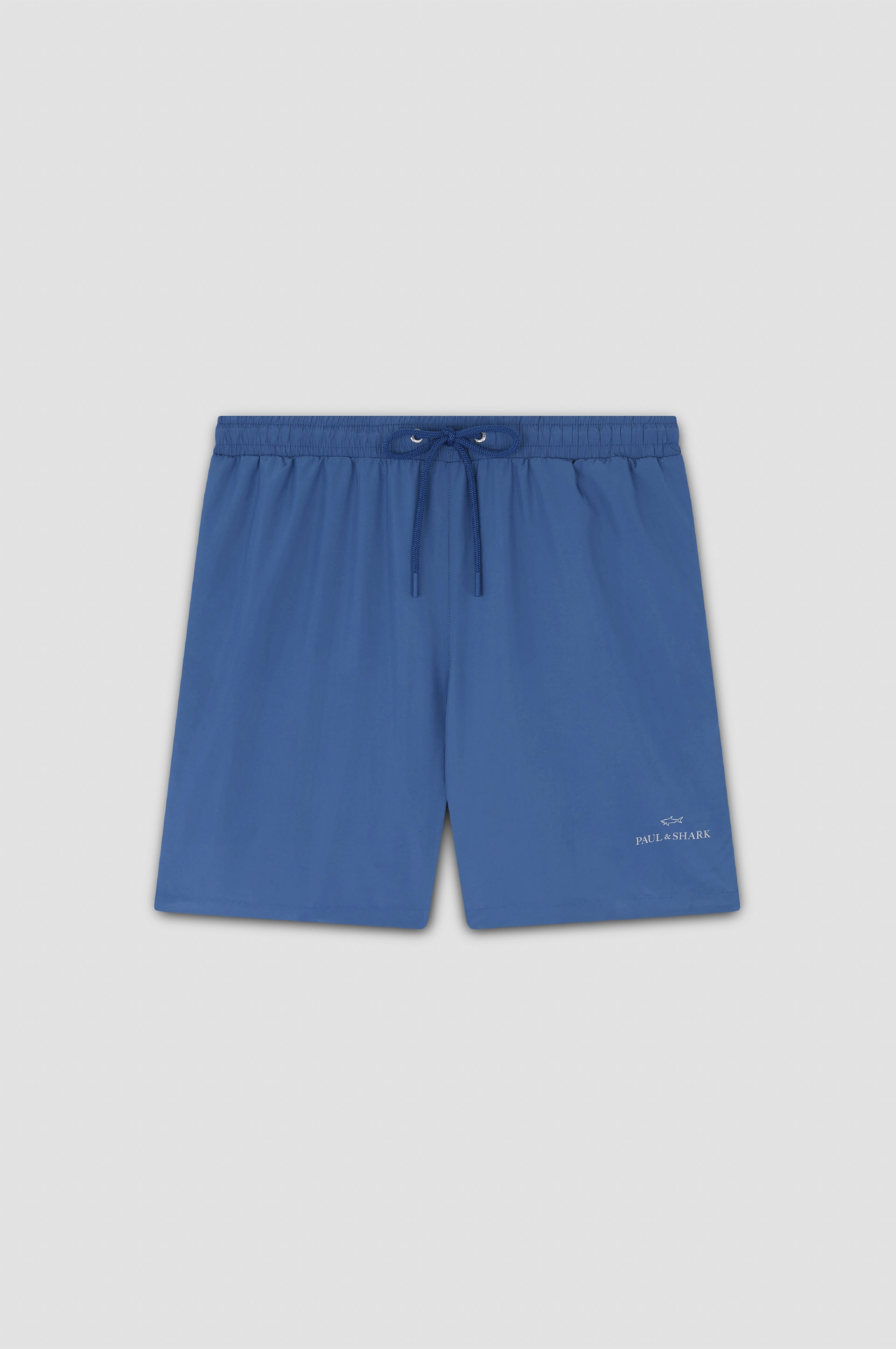 SWIM SHORTS WITH REFLECTIVE LOGO PRINT - 1