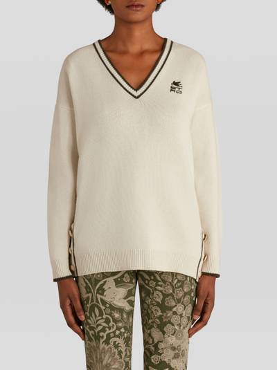 Etro JUMPER WITH ETRO CUBE LOGO outlook