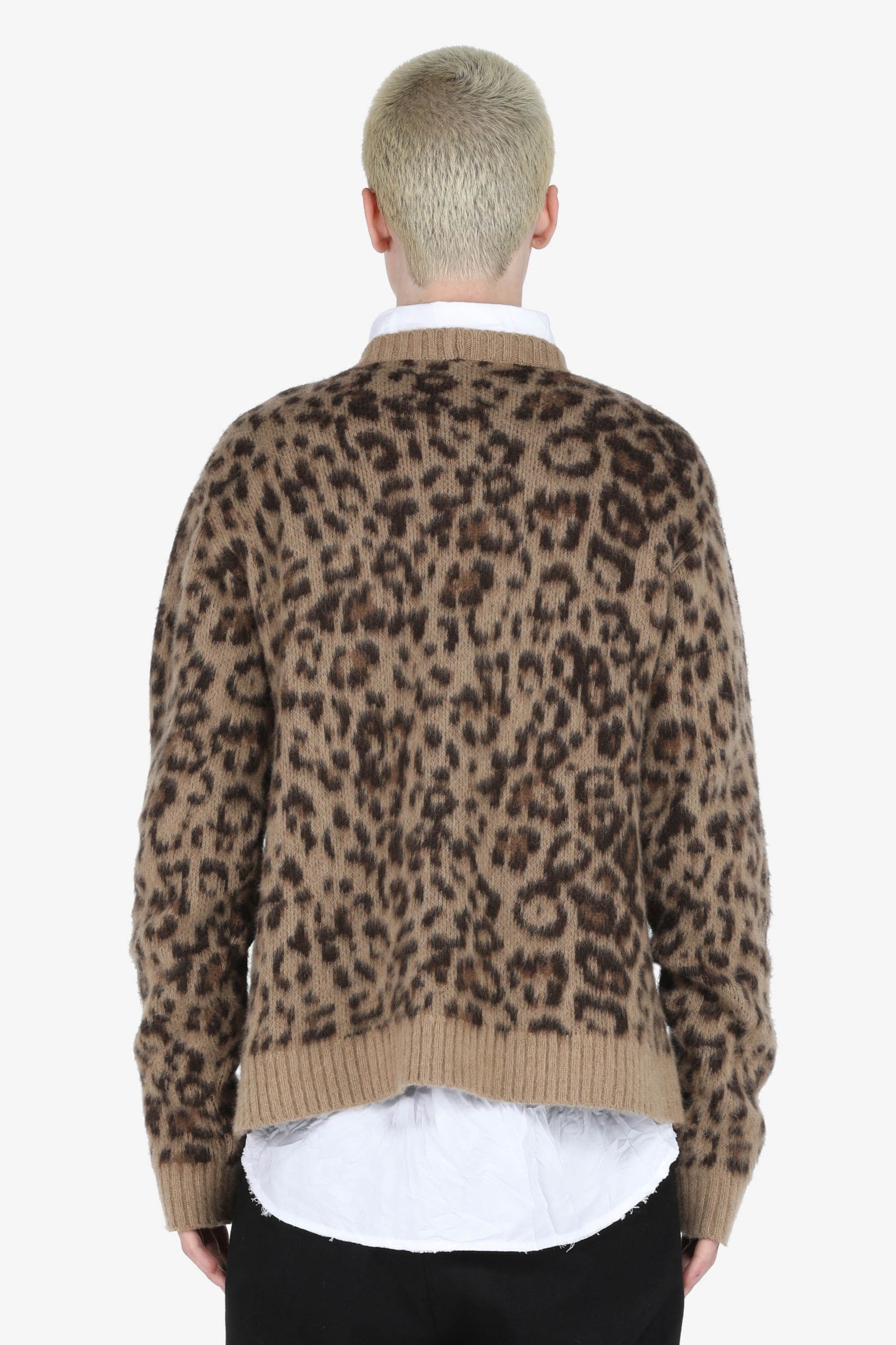 LEOPARD-INTARSIA SWEATER - 2