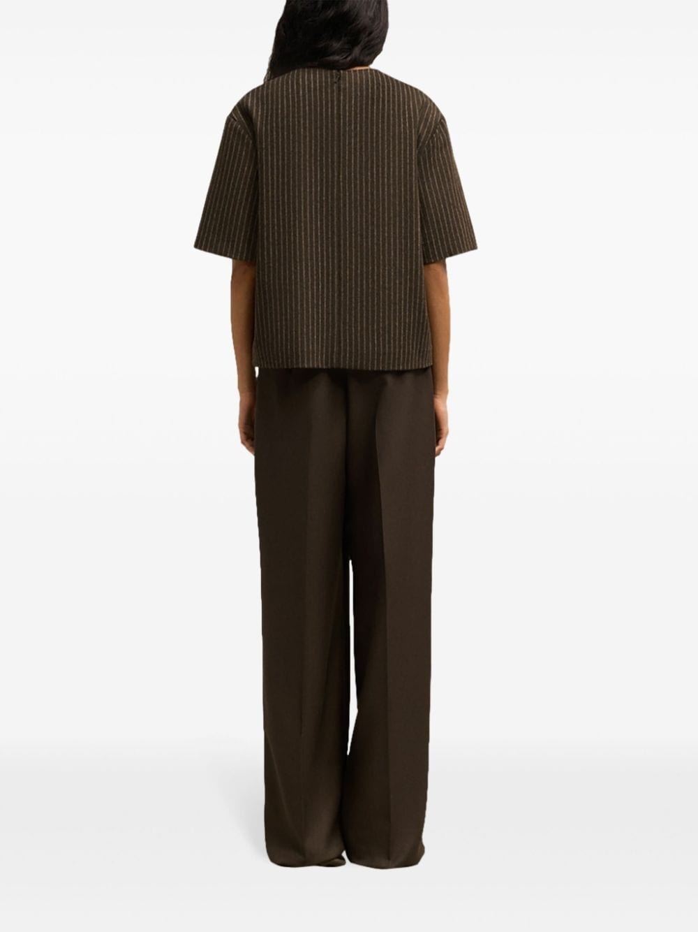 striped wool top - 5
