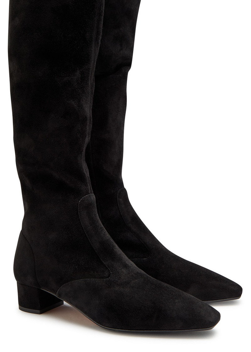 Aquazzura Remi 35 Suede Over-the-knee Boots 3