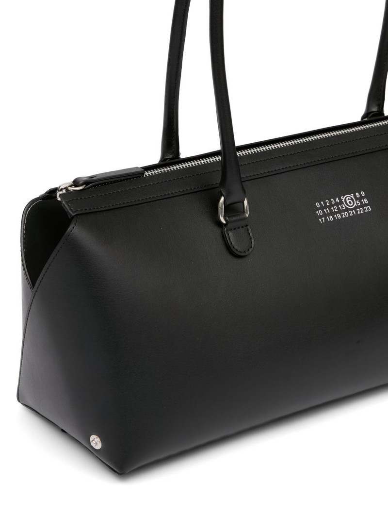 large Bauletto J leather tote bag 6