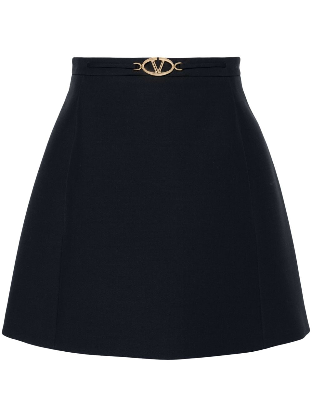 VLogo A-line miniskirt - 1