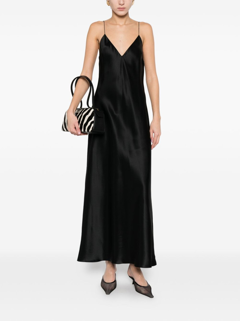 KHAITE Taja V-neck strap dress outlook