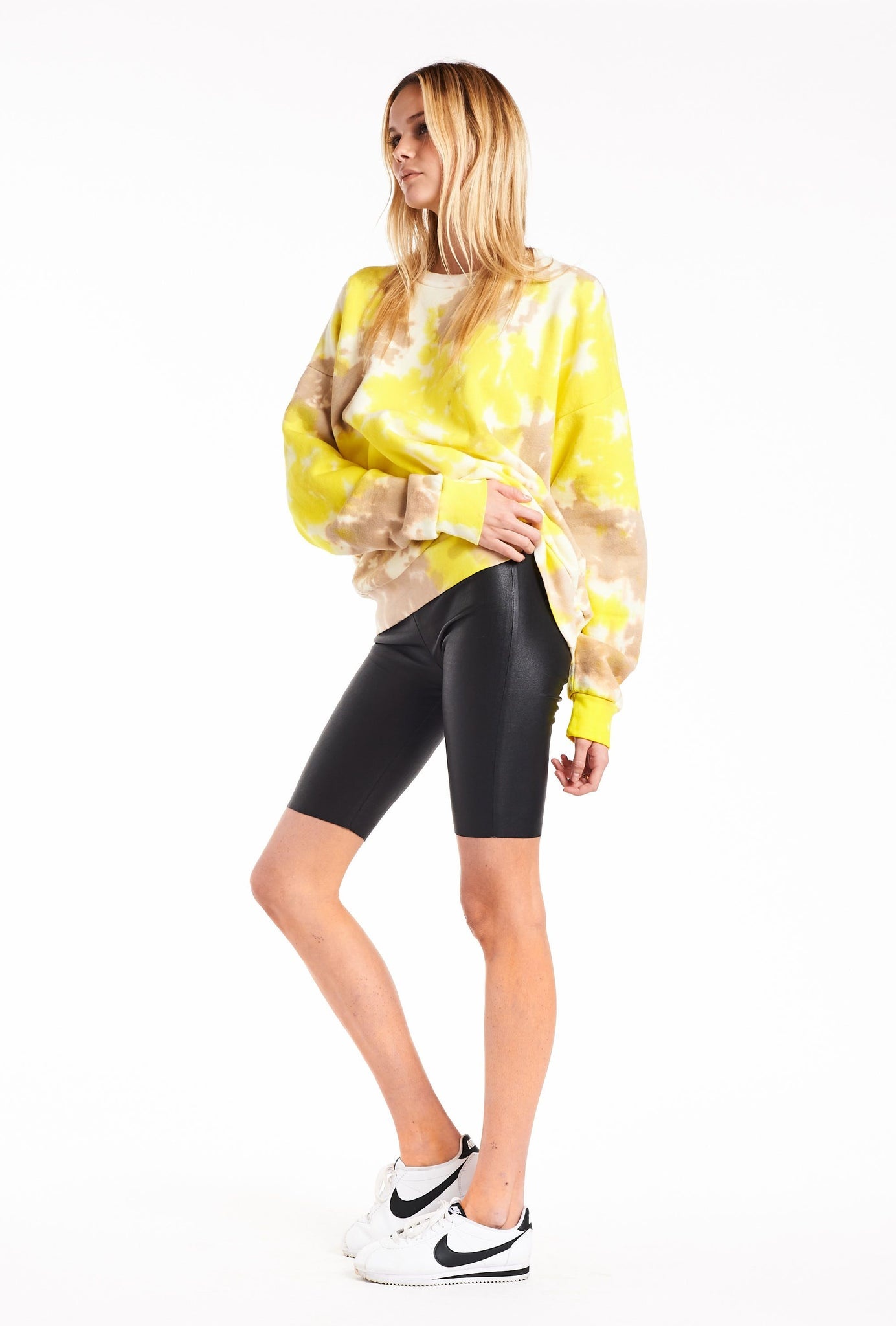 CREWNECK SWEATSHIRT LOGO LEMONADE TIE DYE - 5