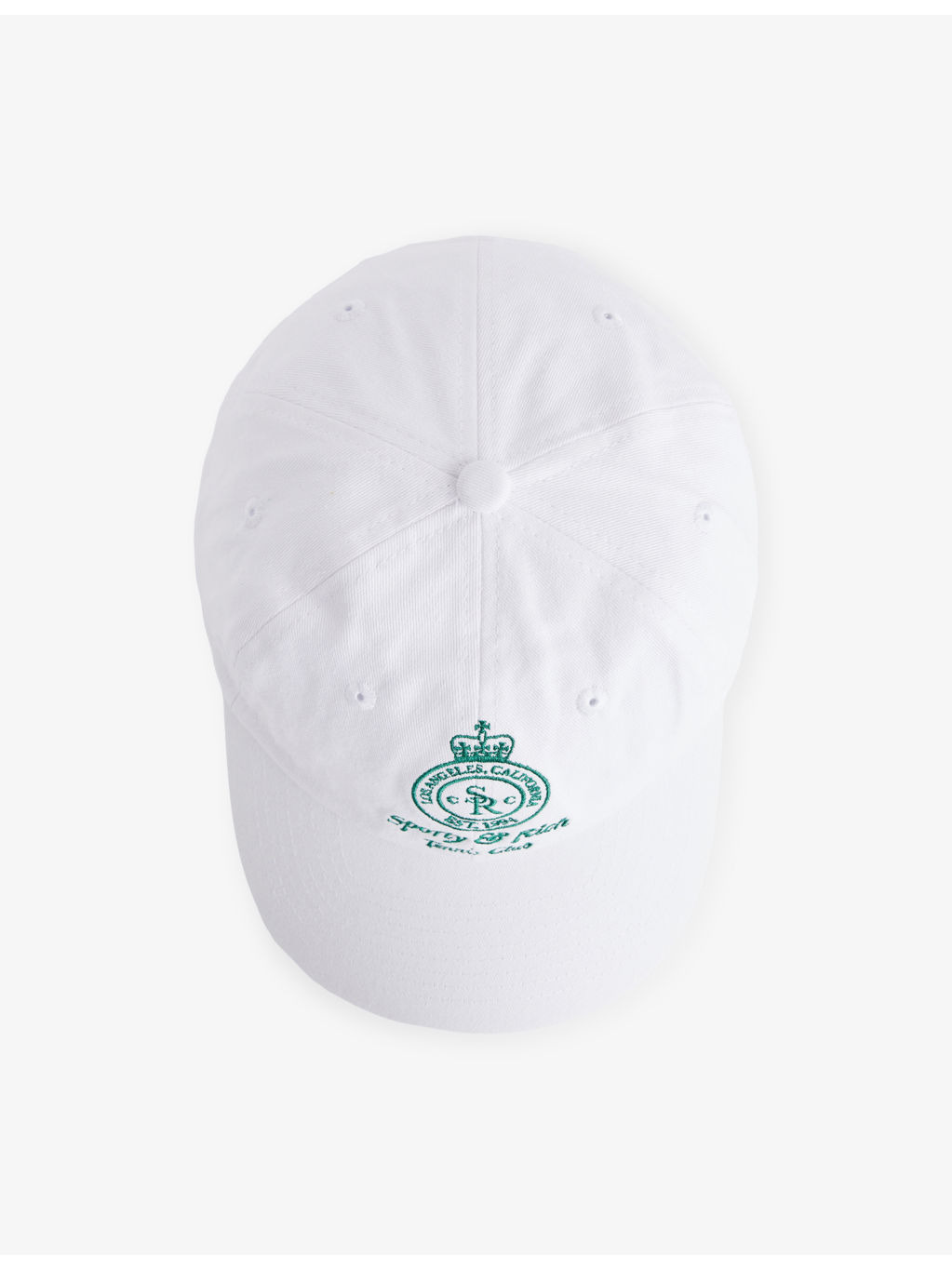 Crown Tennis Cotton Baseball Cap - 4