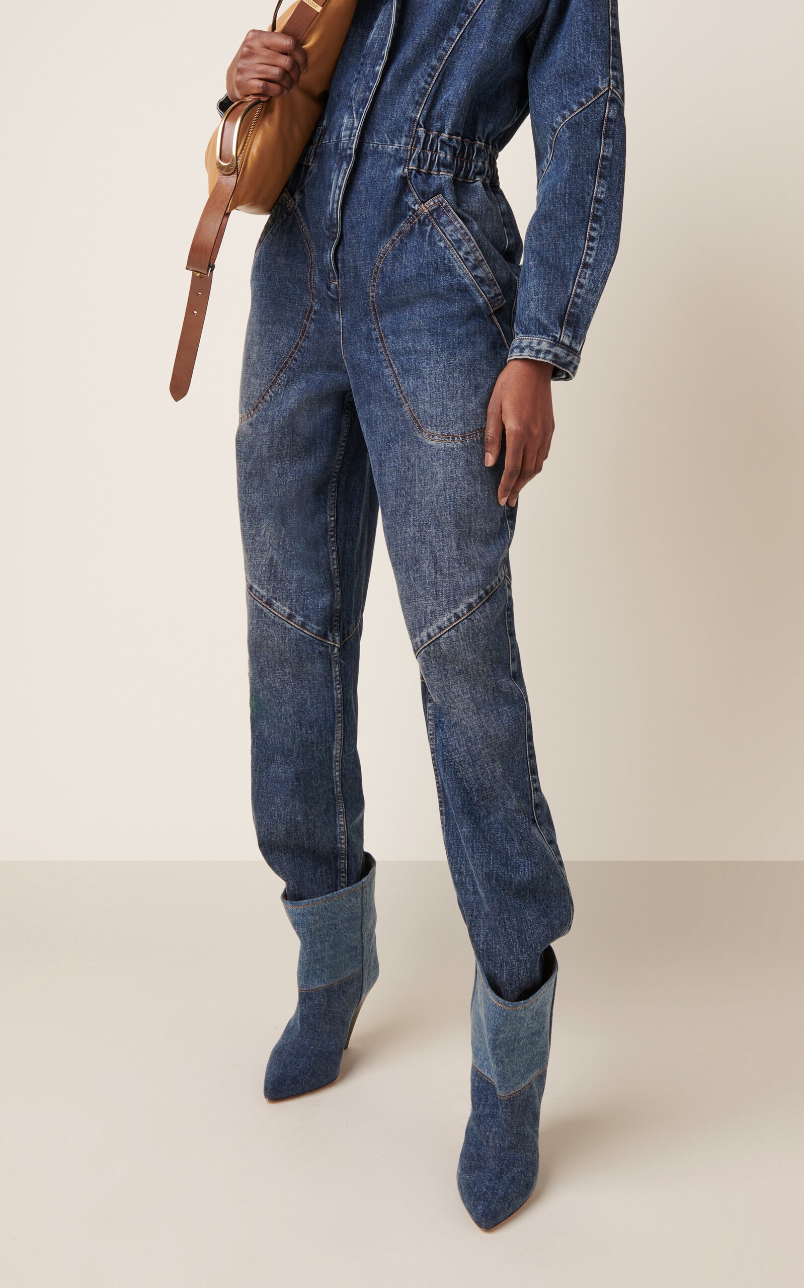 【関税込み】Isabel Marant ブルー デニム Miyako ブーツ Isabel Marant Miyako Denim Ankle Boots blue | modaoperandi