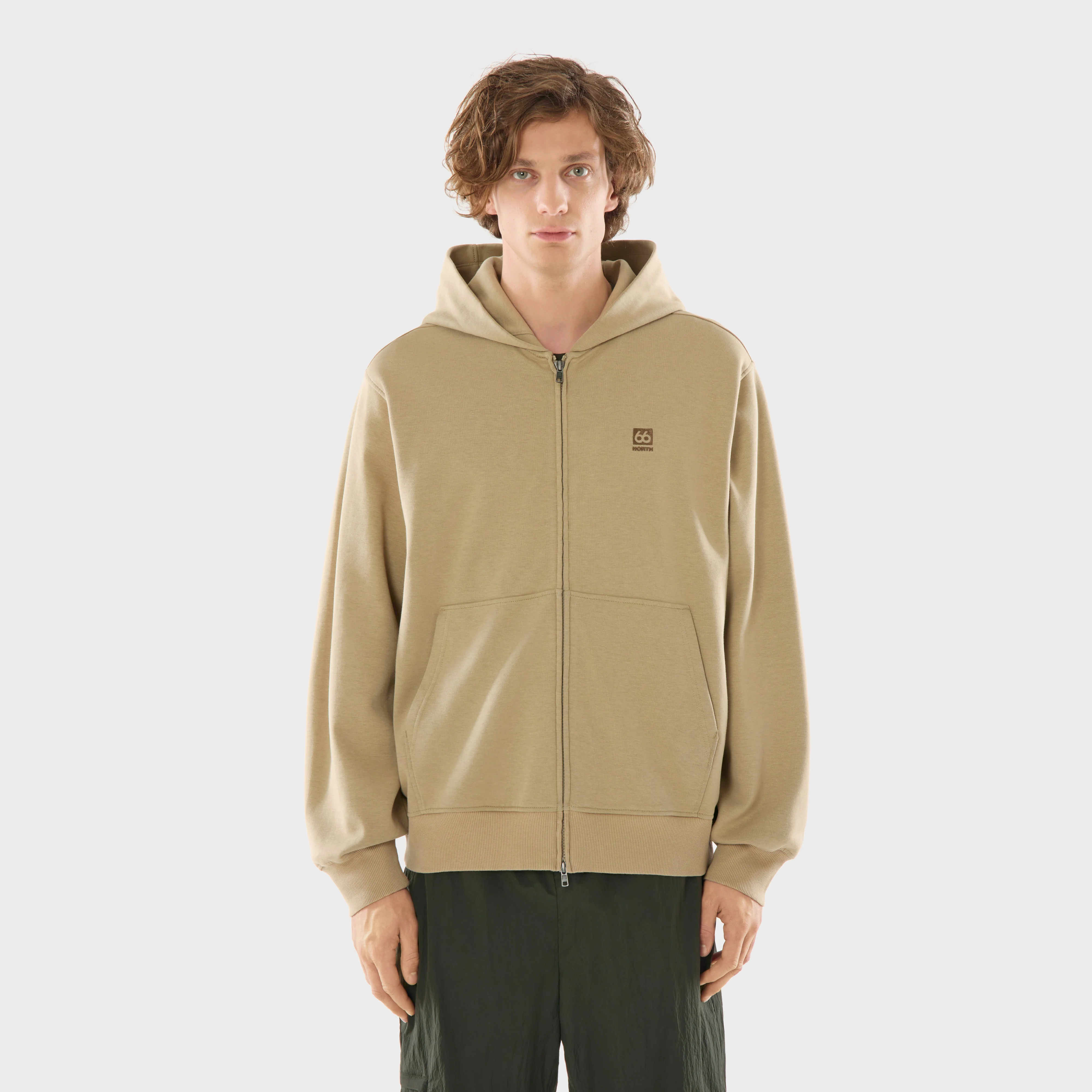 Dyngja Zipped Hoodie - 1