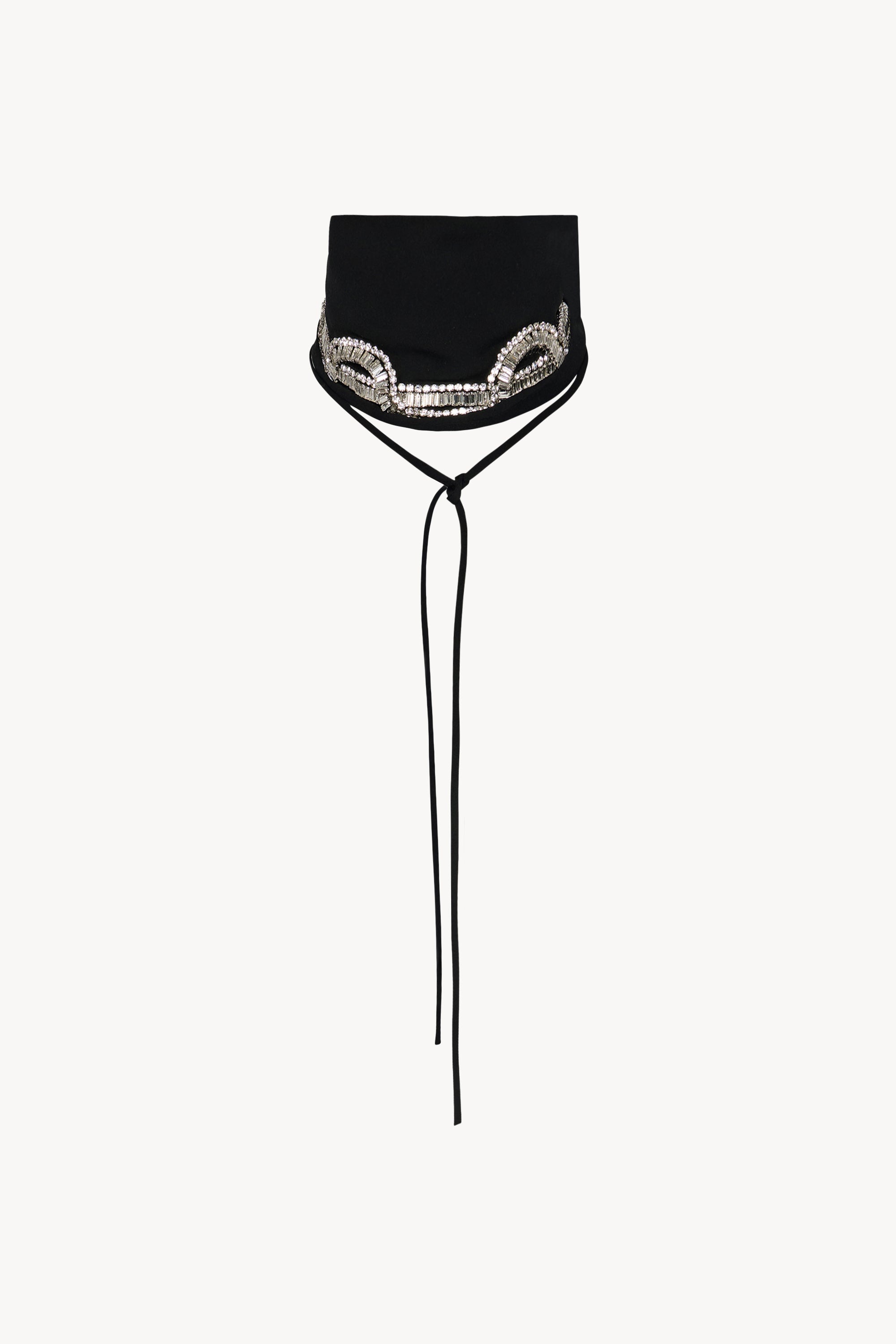 Katelis Jabot Collar in Silk - 1