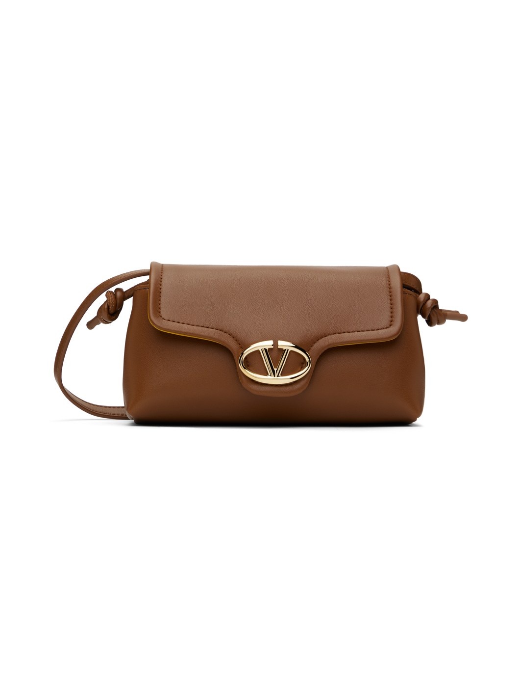 Tan VLogo 1960 Nappa Leather Mini Bag - 1