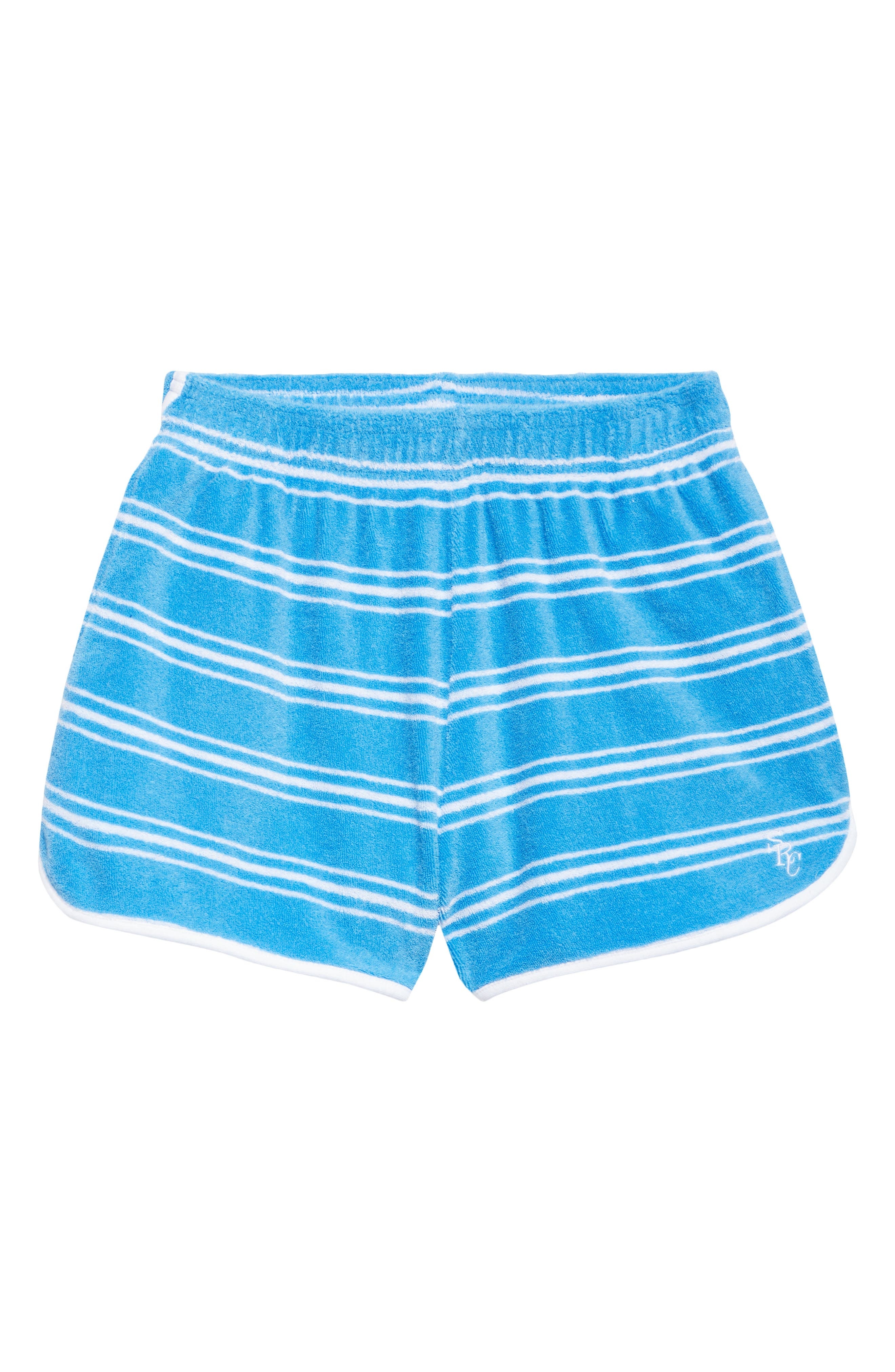 Sporty & Rich Terry Cloth Shorts in Juniper at Nordstrom - 6