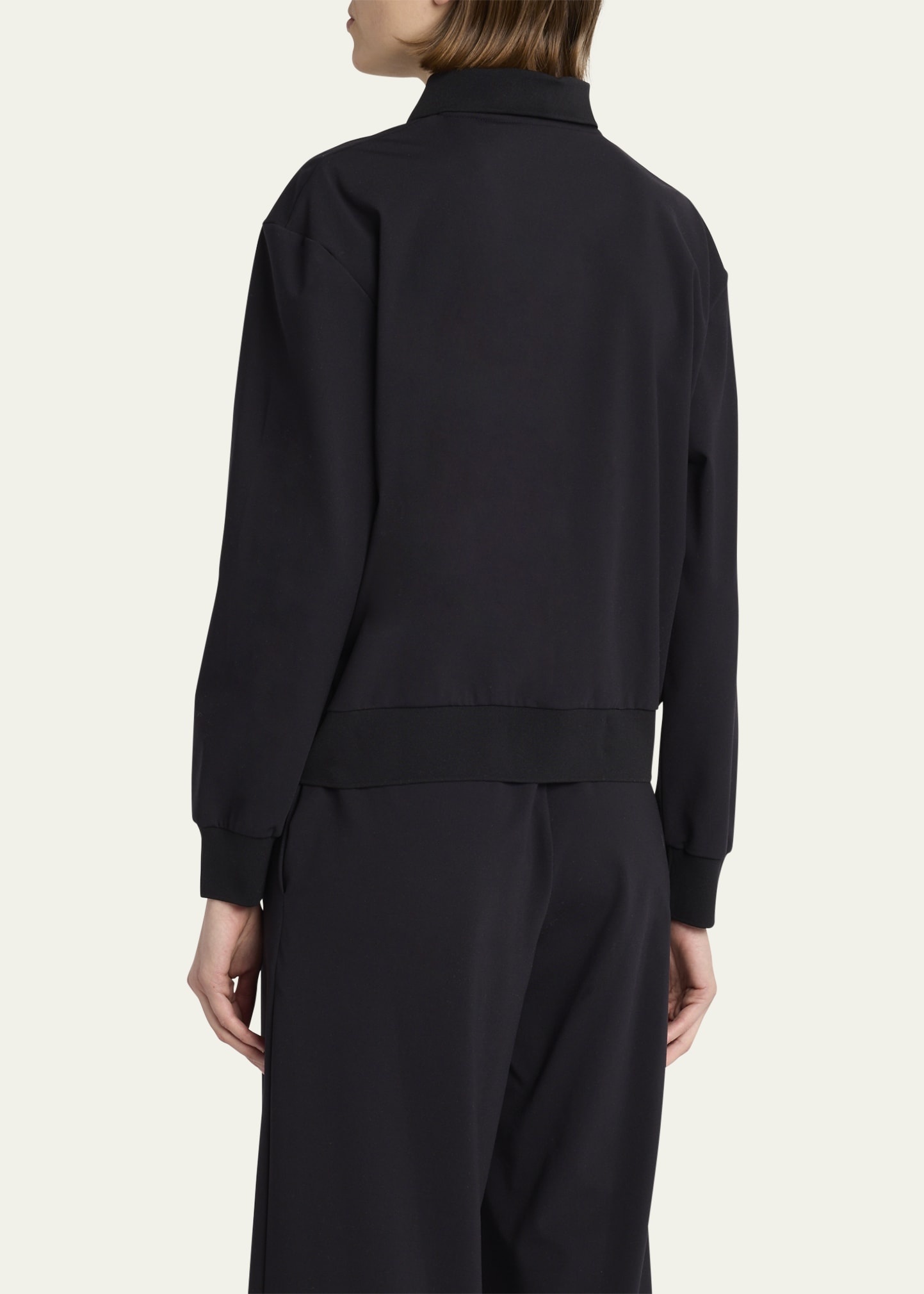 Estee French Terry Polo Top - 3