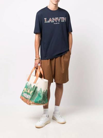 Lanvin logo-print short-sleeve T-shirt outlook