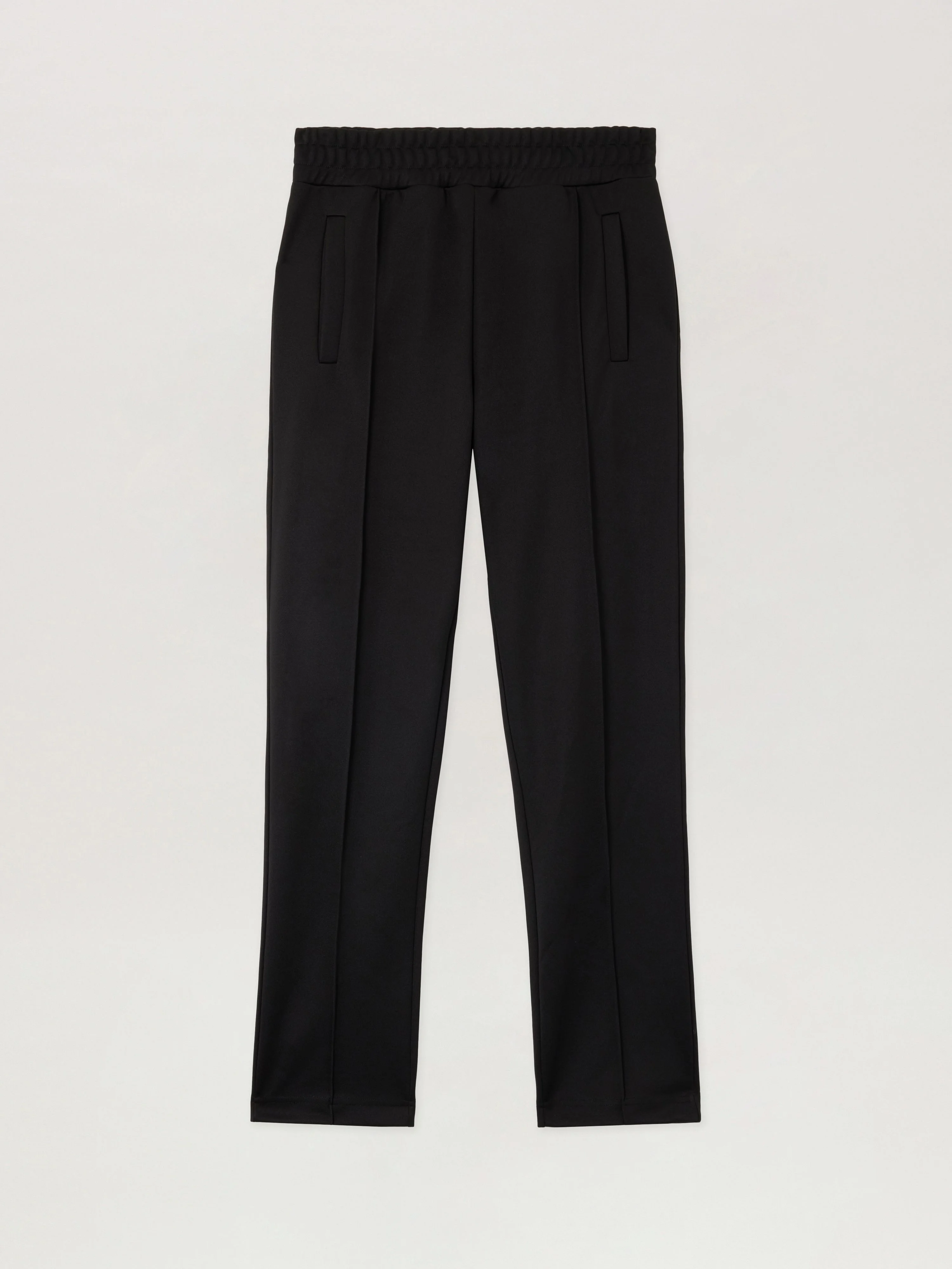 Back Curved Logo Track Pants - 1