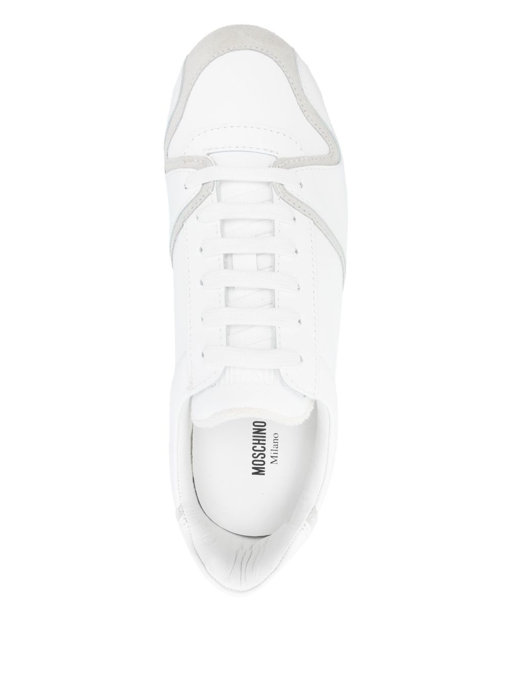 leather sneakers - 4