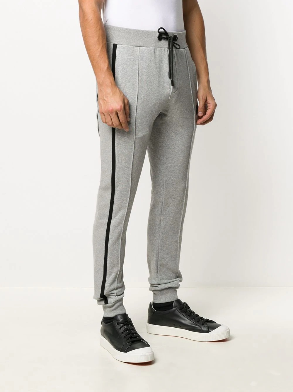 contrast-trim track pants - 3