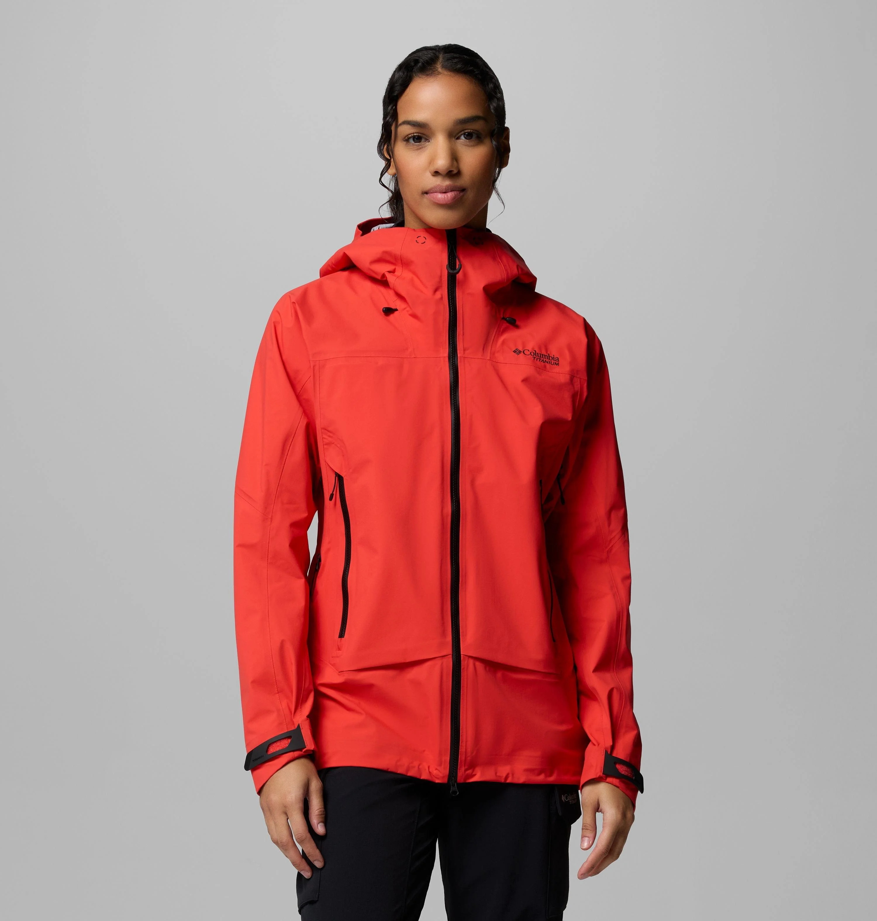 Women's Saudan Pro 3L Rain Shell - 1