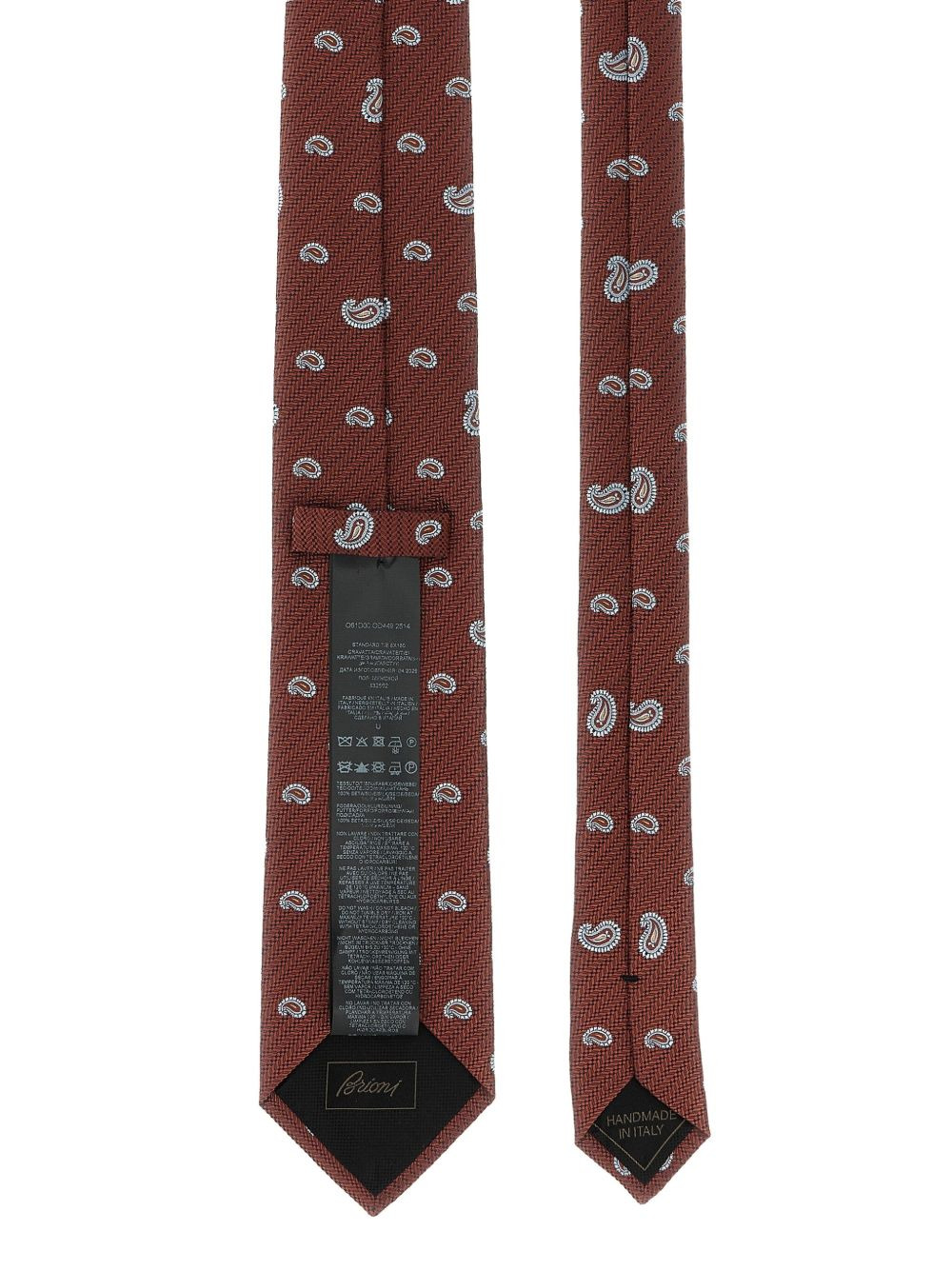 paisley jacquard tie - 2