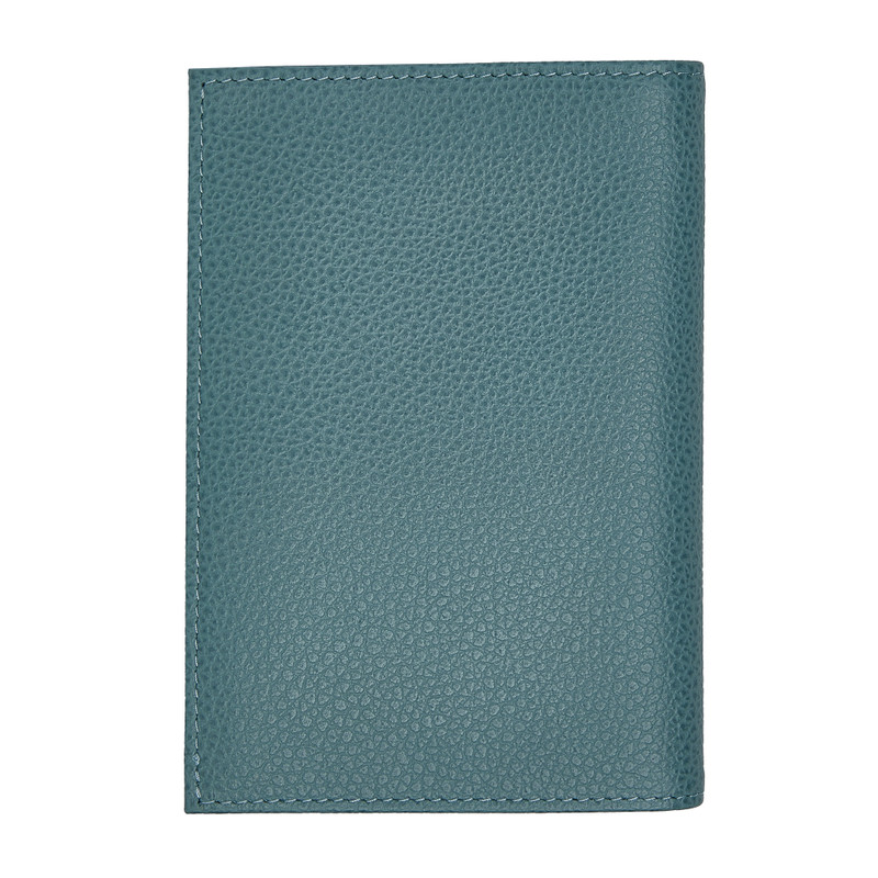Longchamp Le Foulonné Passport cover Eucalyptus - Leather outlook